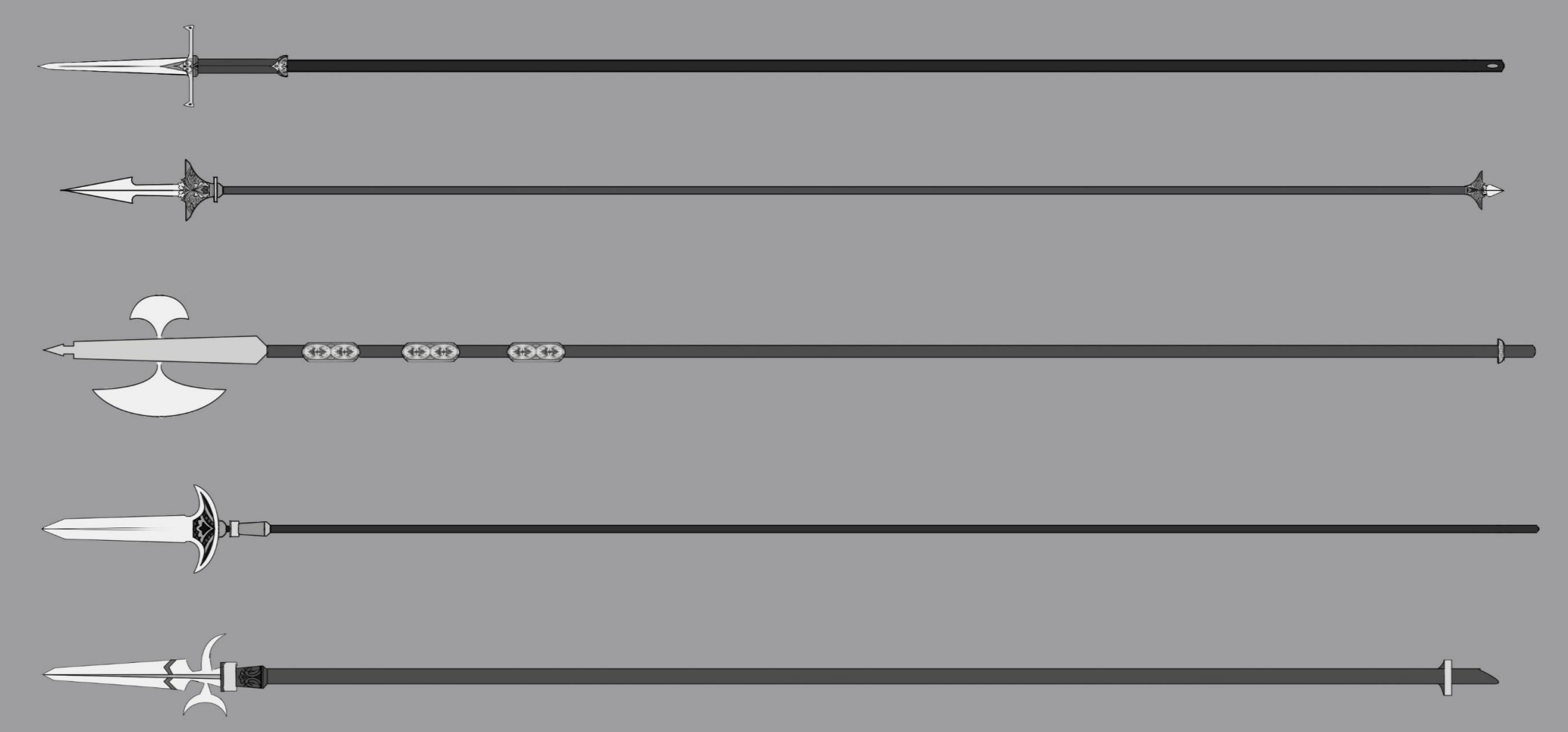 Weapon Concept Designs 