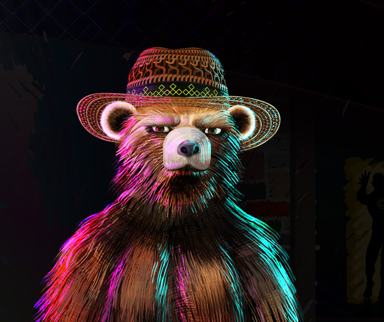 "I don't trust any of this."
~Thoughts from Bear in Hat