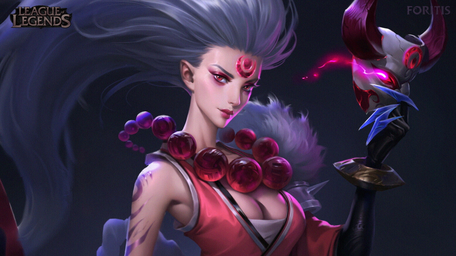 ArtStation - Lunar Eclipse Diana [League of Legends Custom Skin]