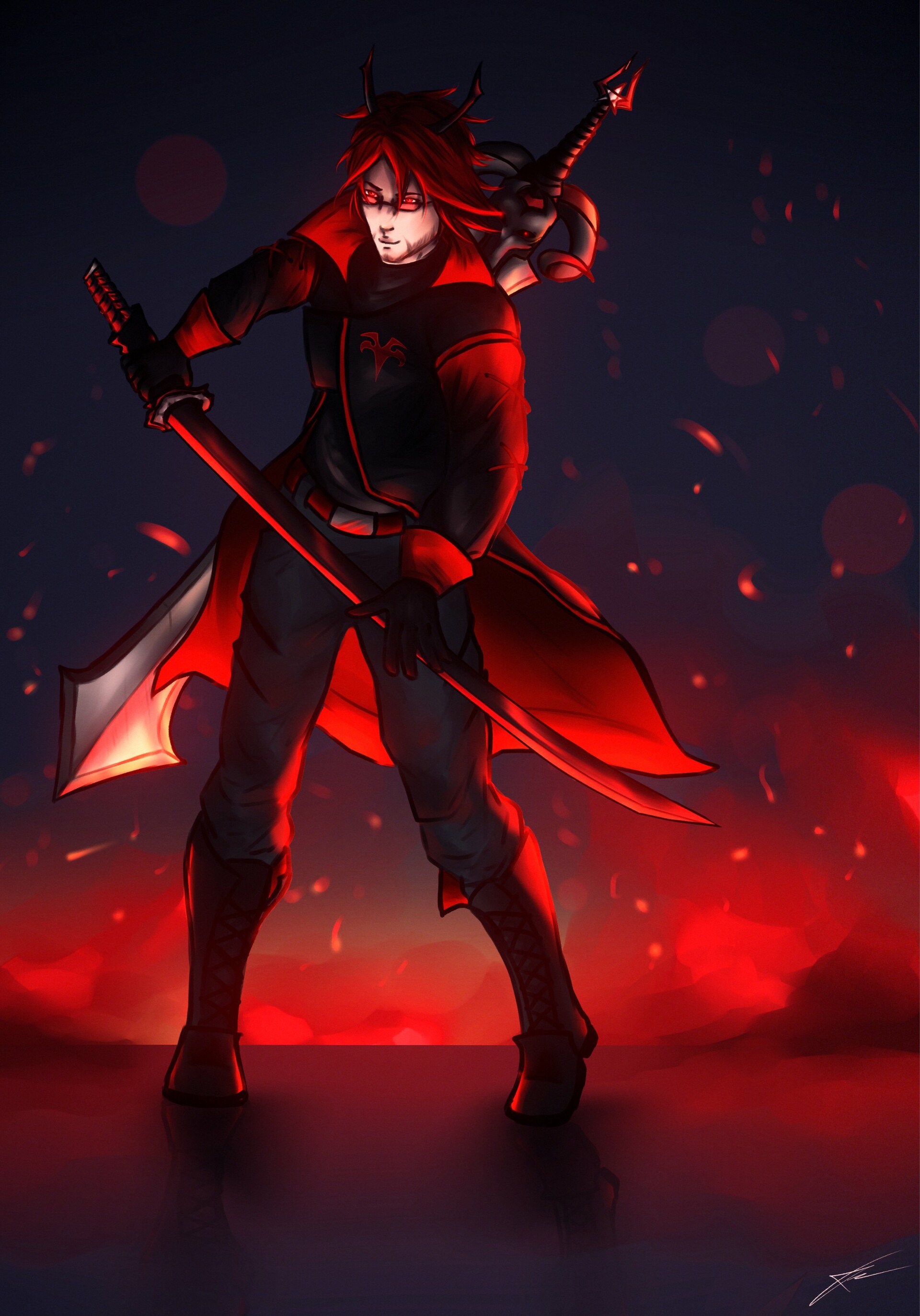 ArtStation - Red Devil