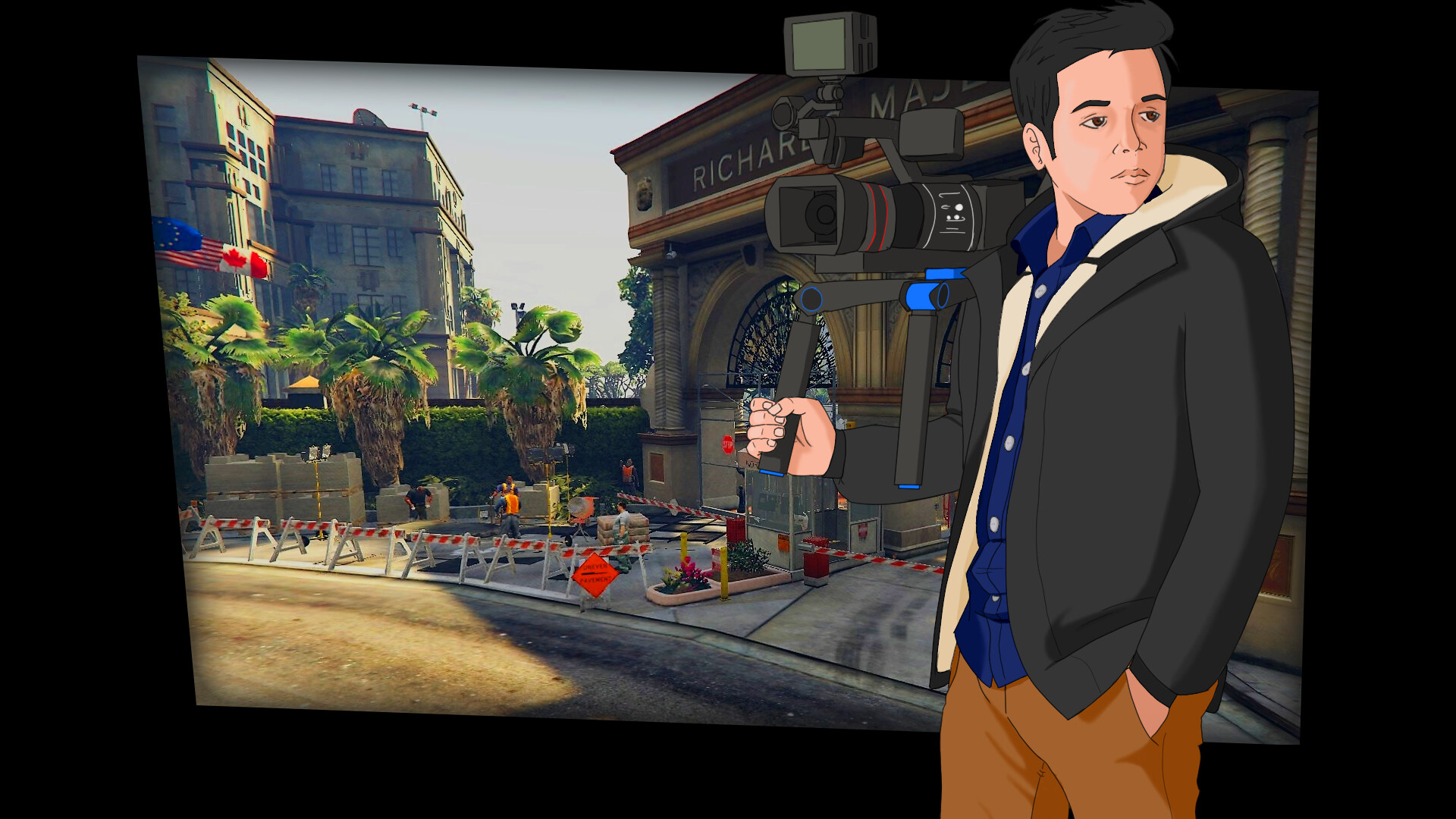 Artstation Gta V Loading Screen Graphic Commission Robel
