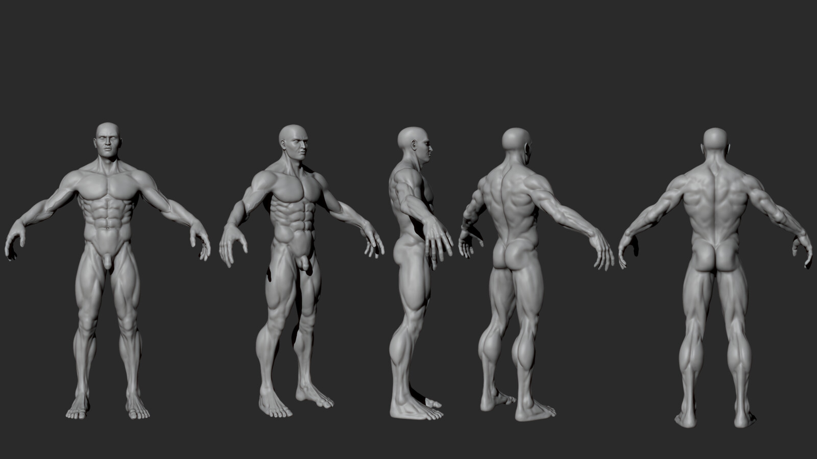 Base Mesh Turnaround.