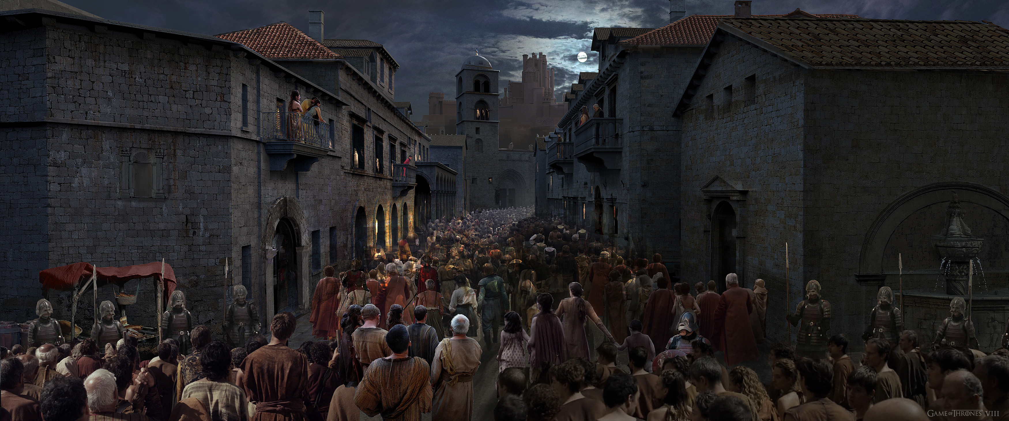 Main street - The masses enter Kingslanding