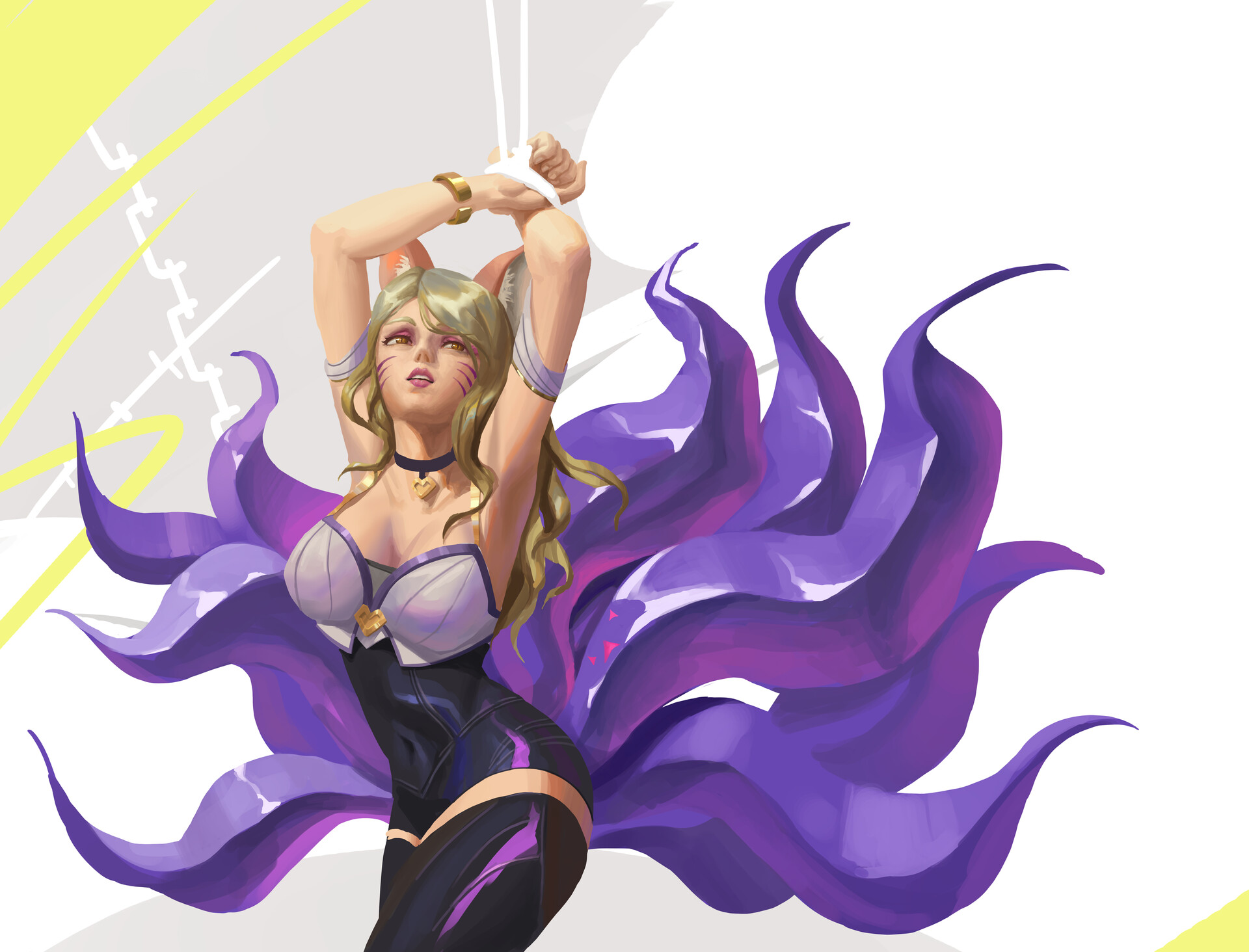 ArtStation 第一次尝试二次元风格