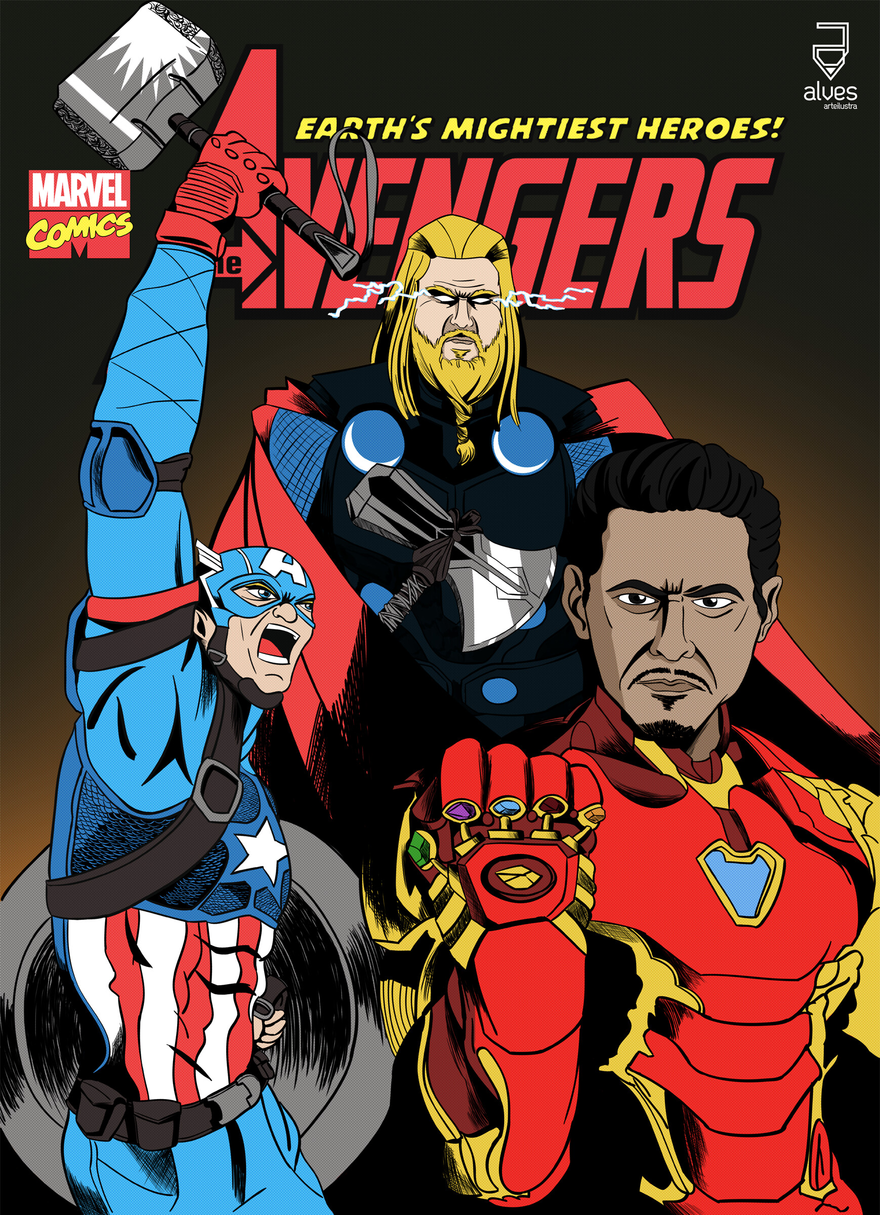 Artstation Avengers Endgame From Comics To Movies