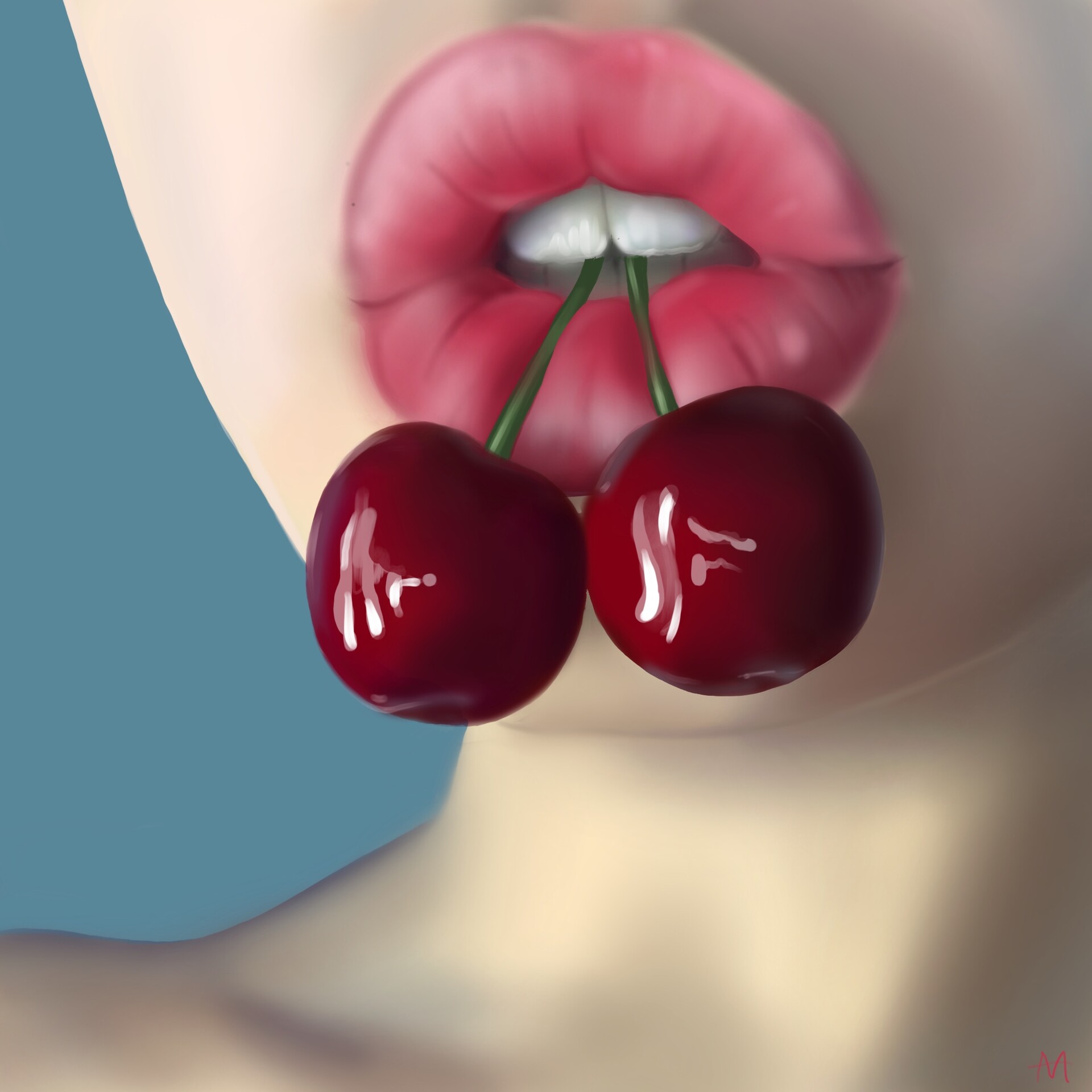Alix Ayers Cherry Lips Fruit lips by lighane on deviantart. alix ayers cherry lips