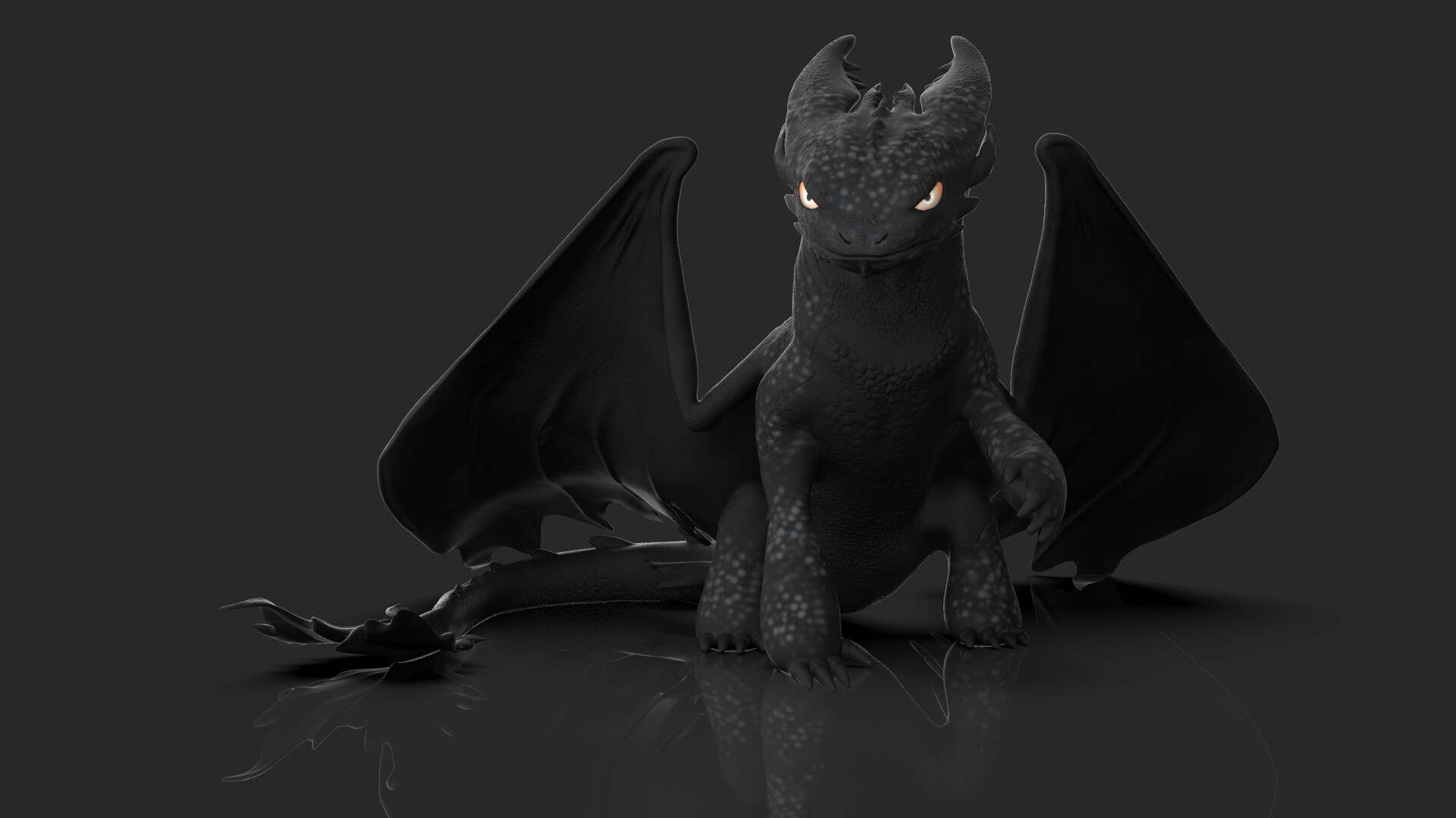 Ivan Titarenko Tim Night Fury Dragon Old Brutal Version