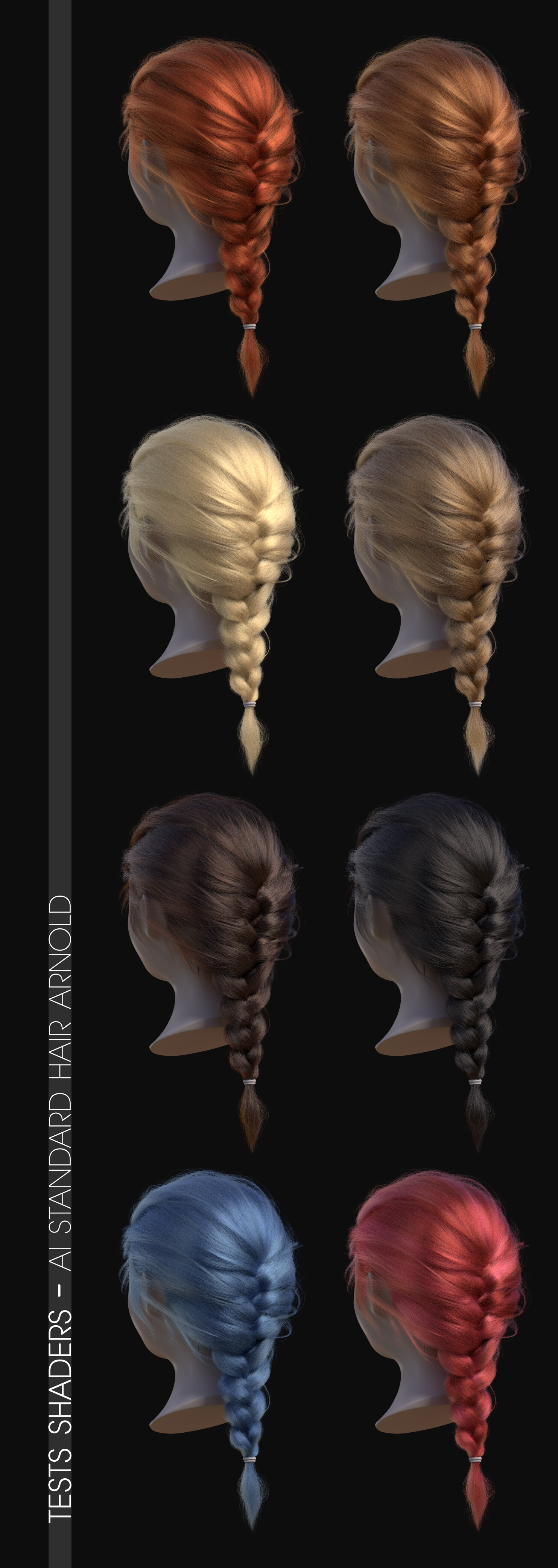 Artstation Little French Braid Mathilde Cannelle Lg