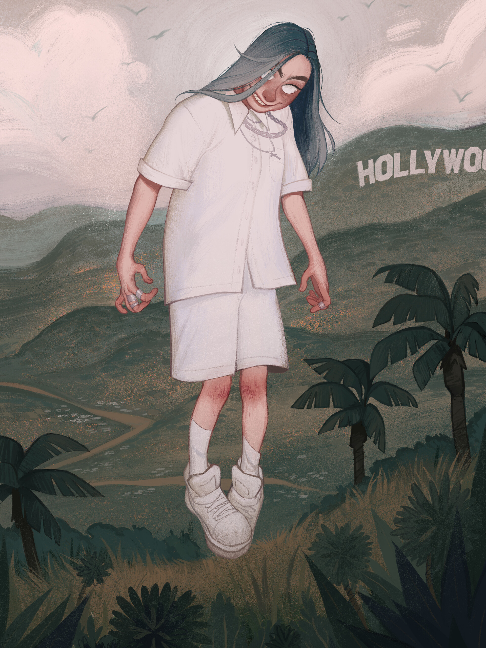 Sabine Belofsky Fan Poster Billie Eilish