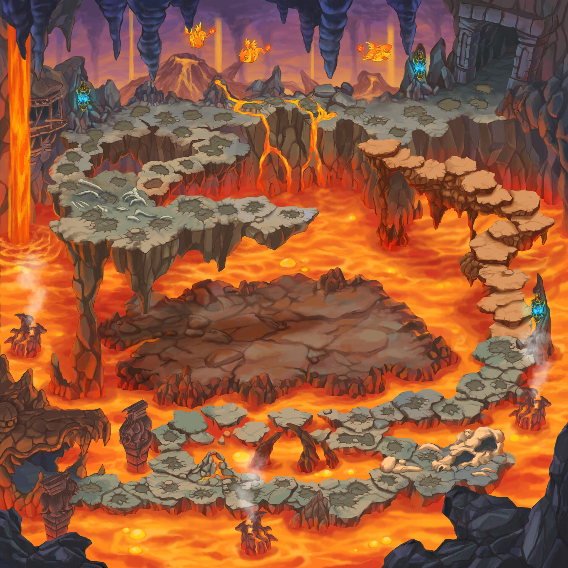 Yuiko Tsugawa エルダイスの地図 背景