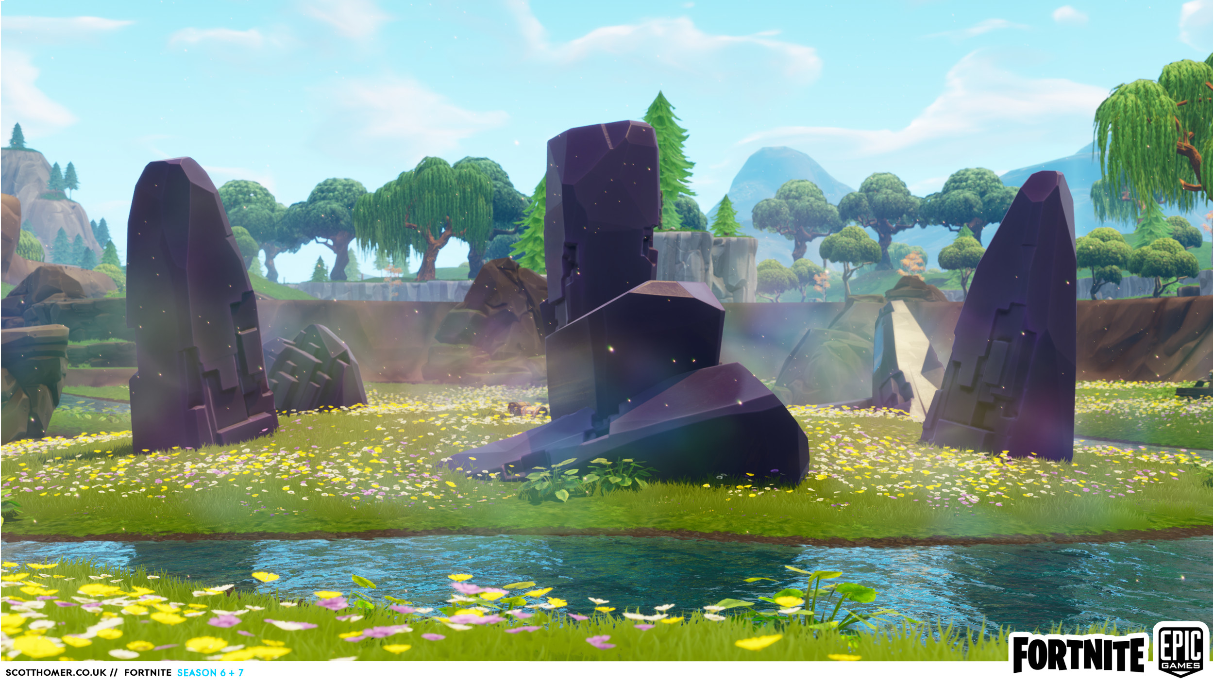 Artstation Fortnite Season 6 7 Environment Art Scott Homer