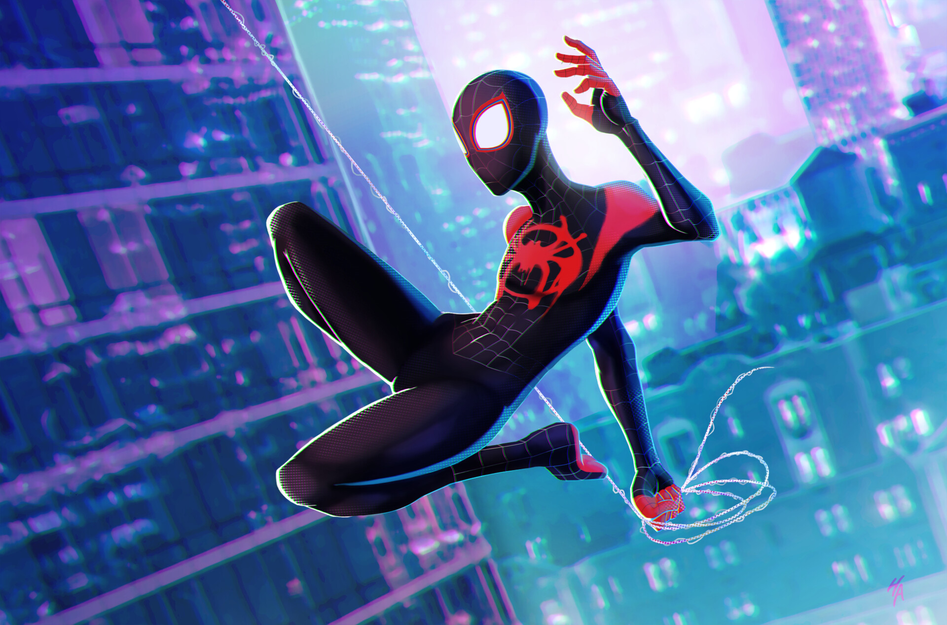 ArtStation - Into The Spider-Verse