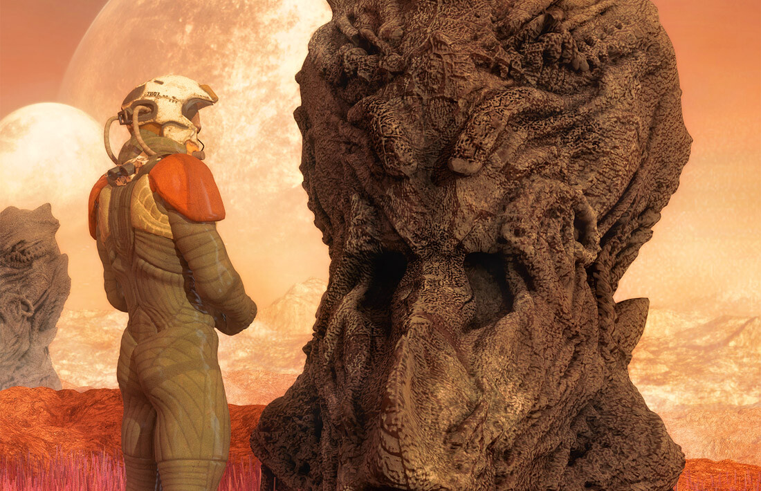 Alien Idols - detail