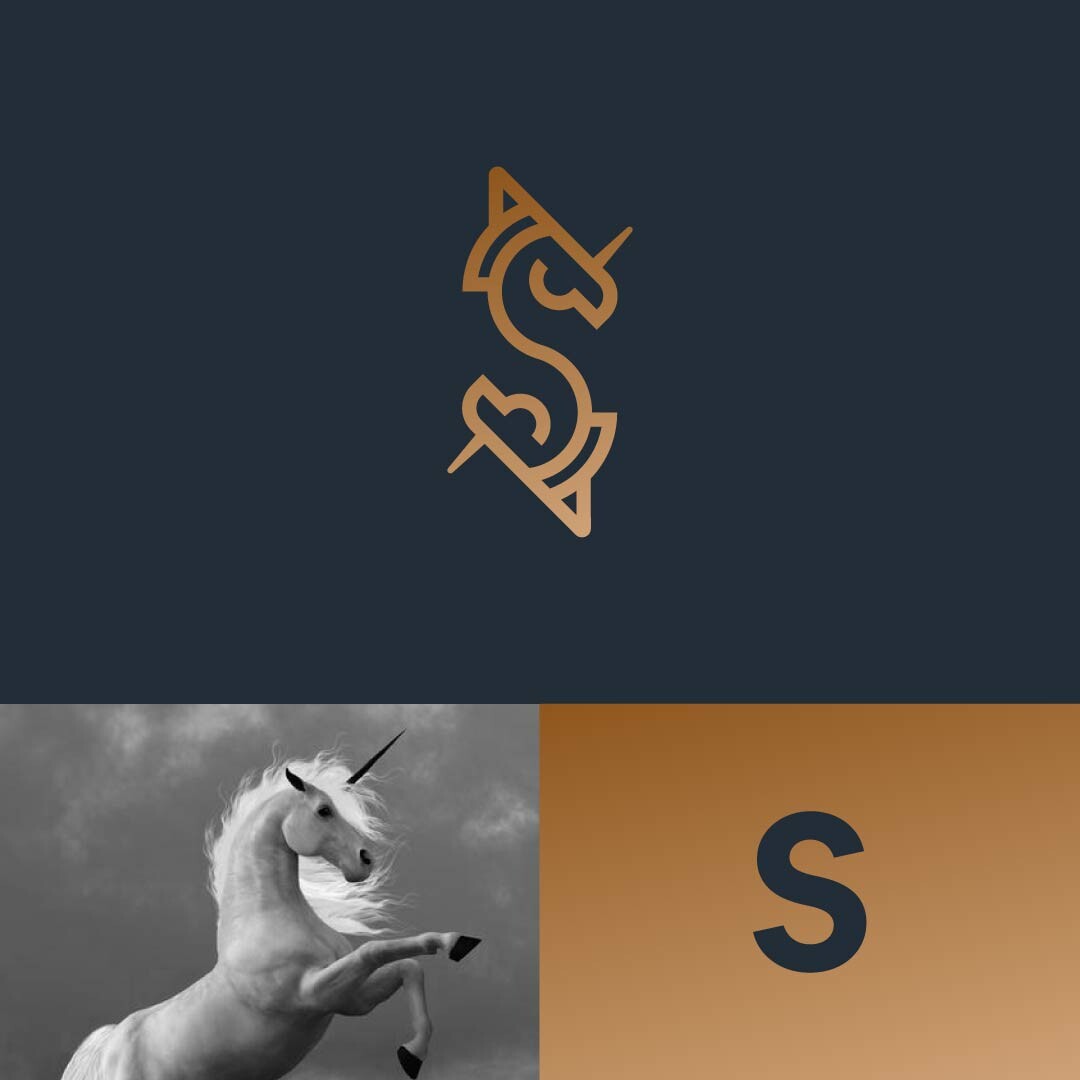 Artstation Super Unicorn Logo Design Sunil Kumar
