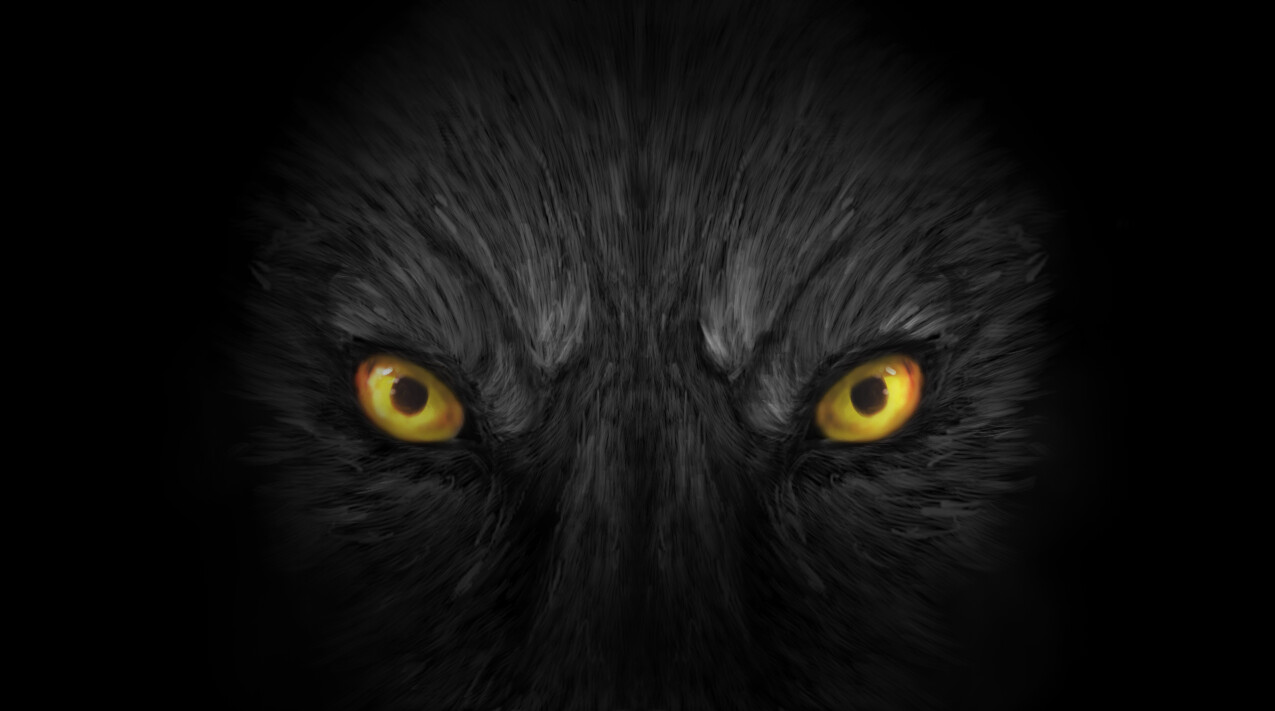 Dark Werewolf Eyes