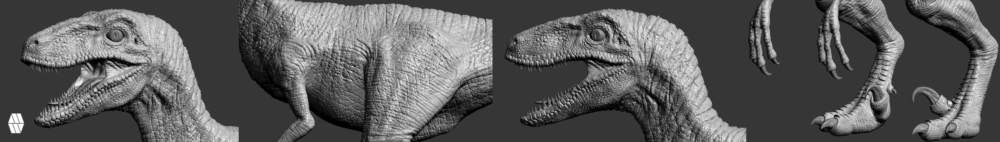 High Poly Zbrush Detail 01