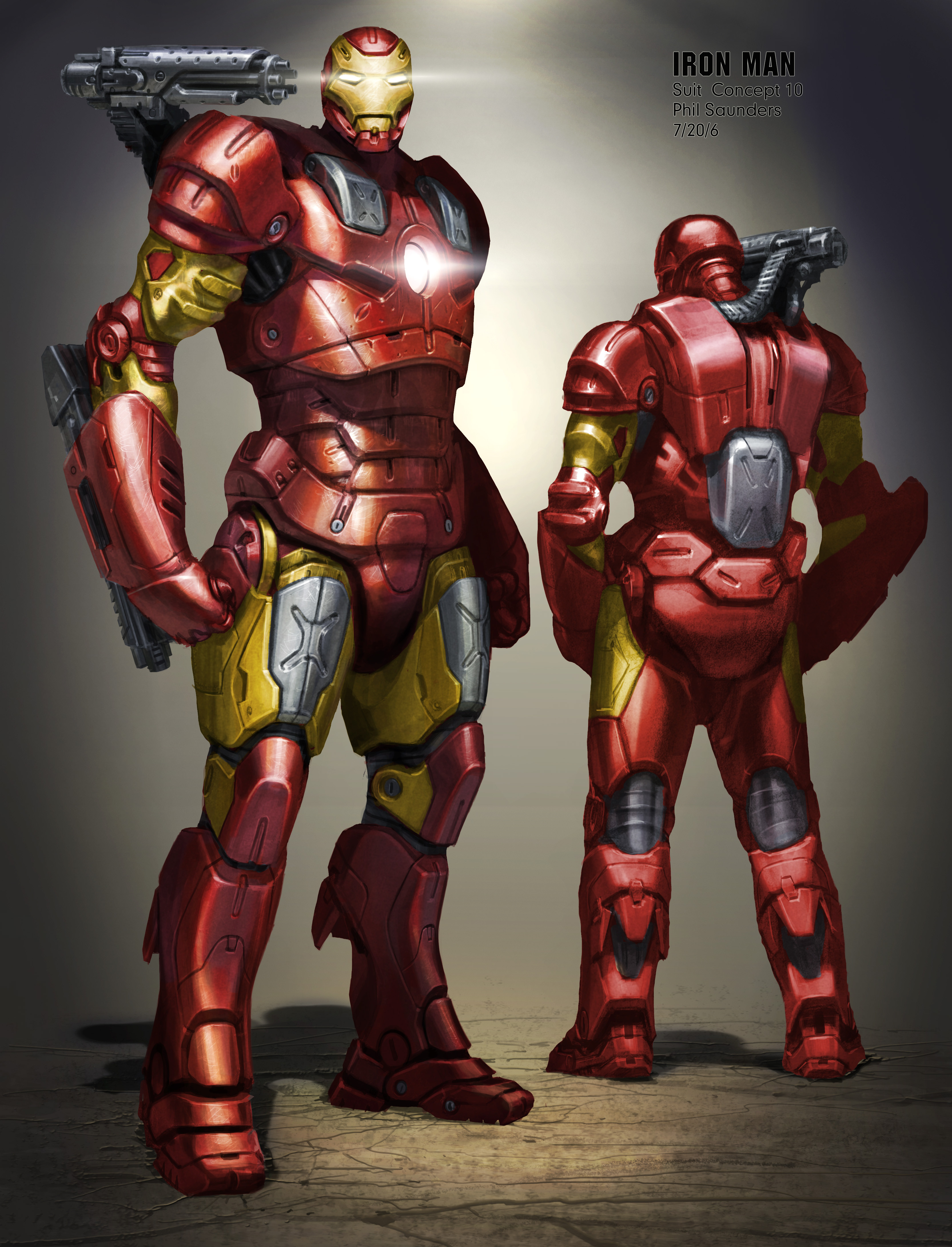 Another War Machine cladding sketch, this one started in pencil, then scanned and painted over in Photoshop.