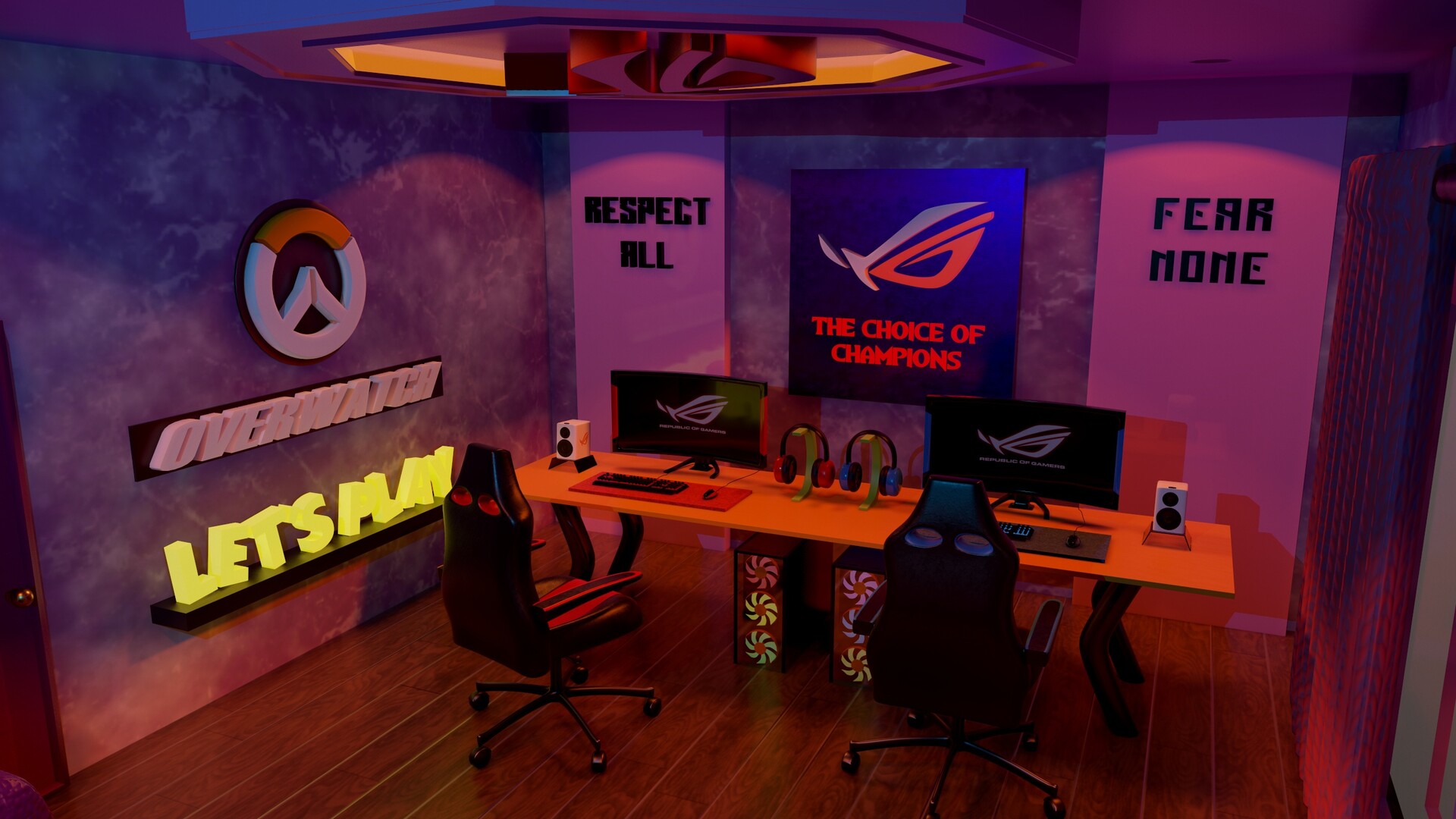 ArtStation - ROG Gaming Room