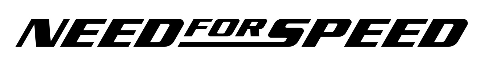 Black Box Need for Speed logo (2002-2008)