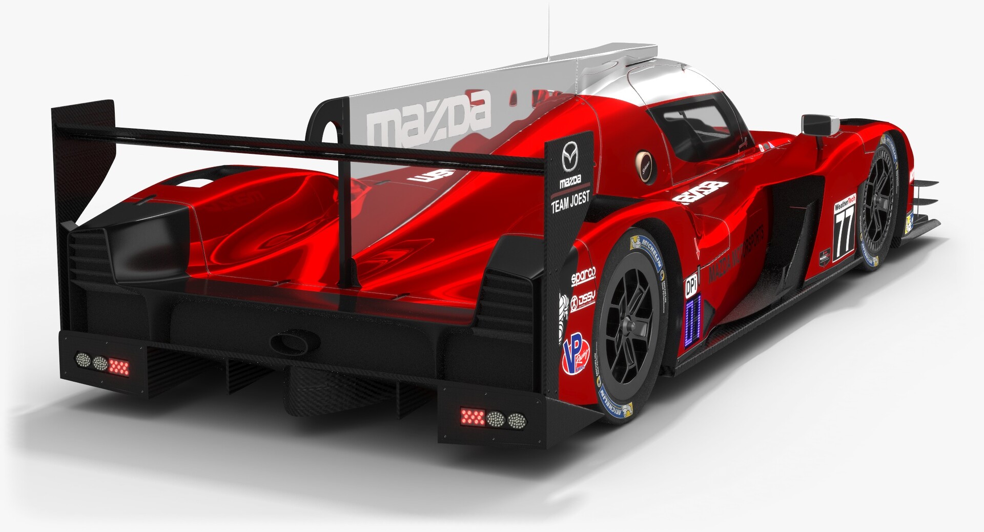 Artstation Mazda Rt24 P Imsa Season 19 3d Model Oleksii Sergiyovych