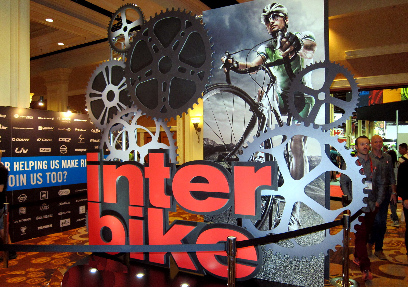 Interbike Tradeshow Entrance Photo Opportunity