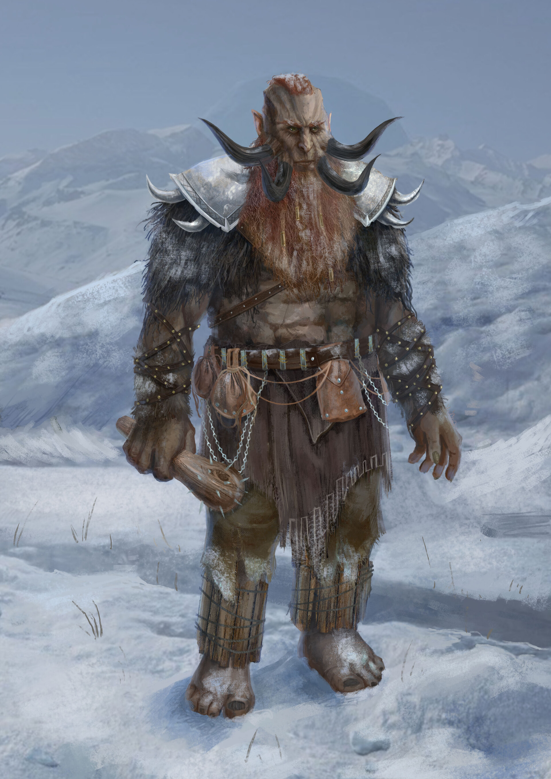 ArtStation Viking Giant Concept, Lauren Roberts ArtStation Viking Giant Concept, Lauren Roberts