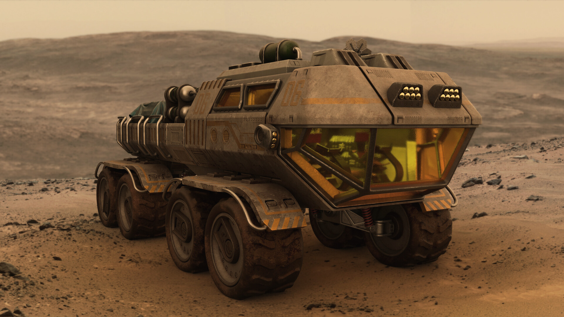 Lewis Ward Mars Transport Vehicle Lewis Ward Mars Transport Vehicle
