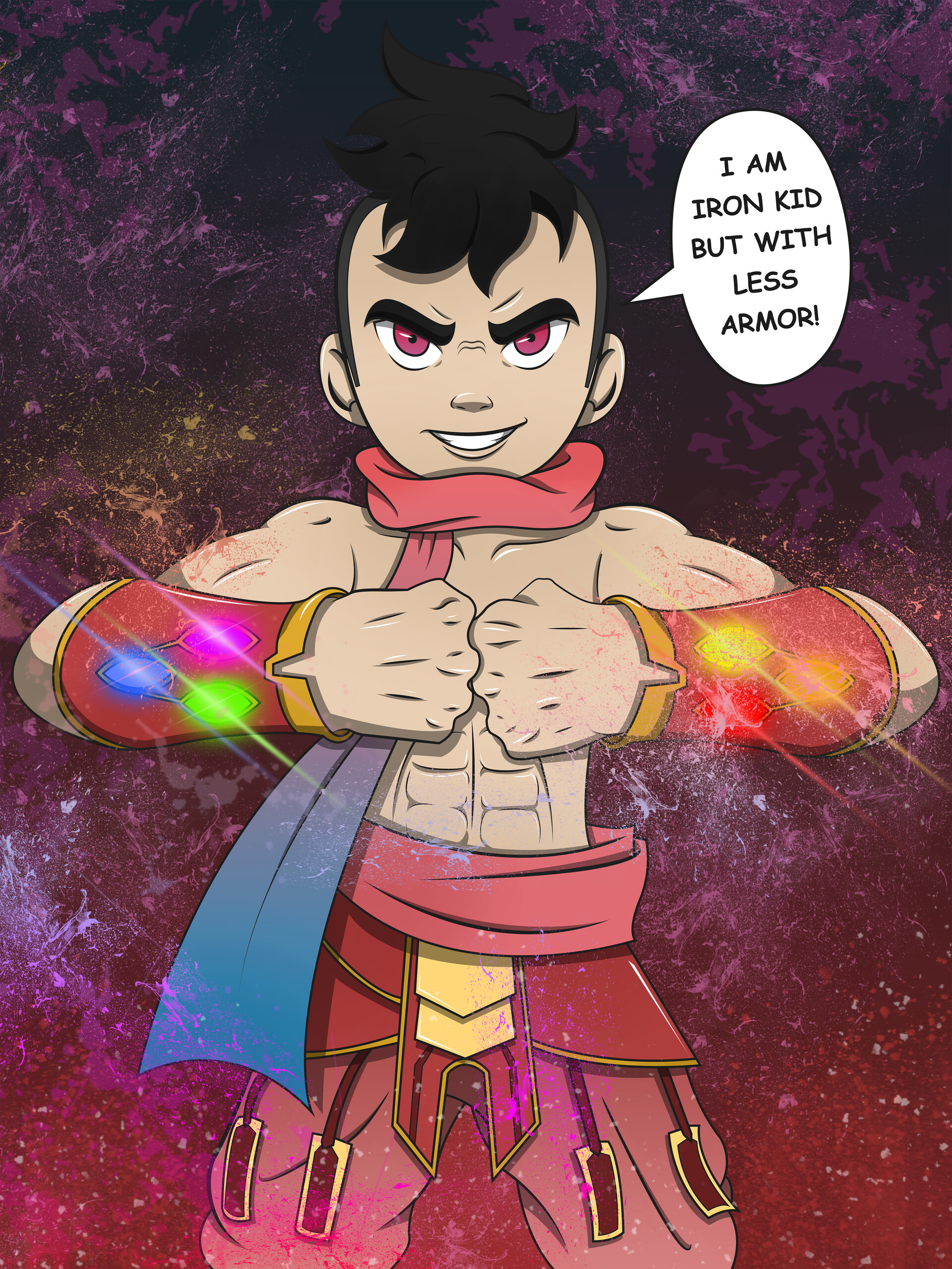 Get Wallpaper Artstation Iron Kid Arjay Ledesma For Free