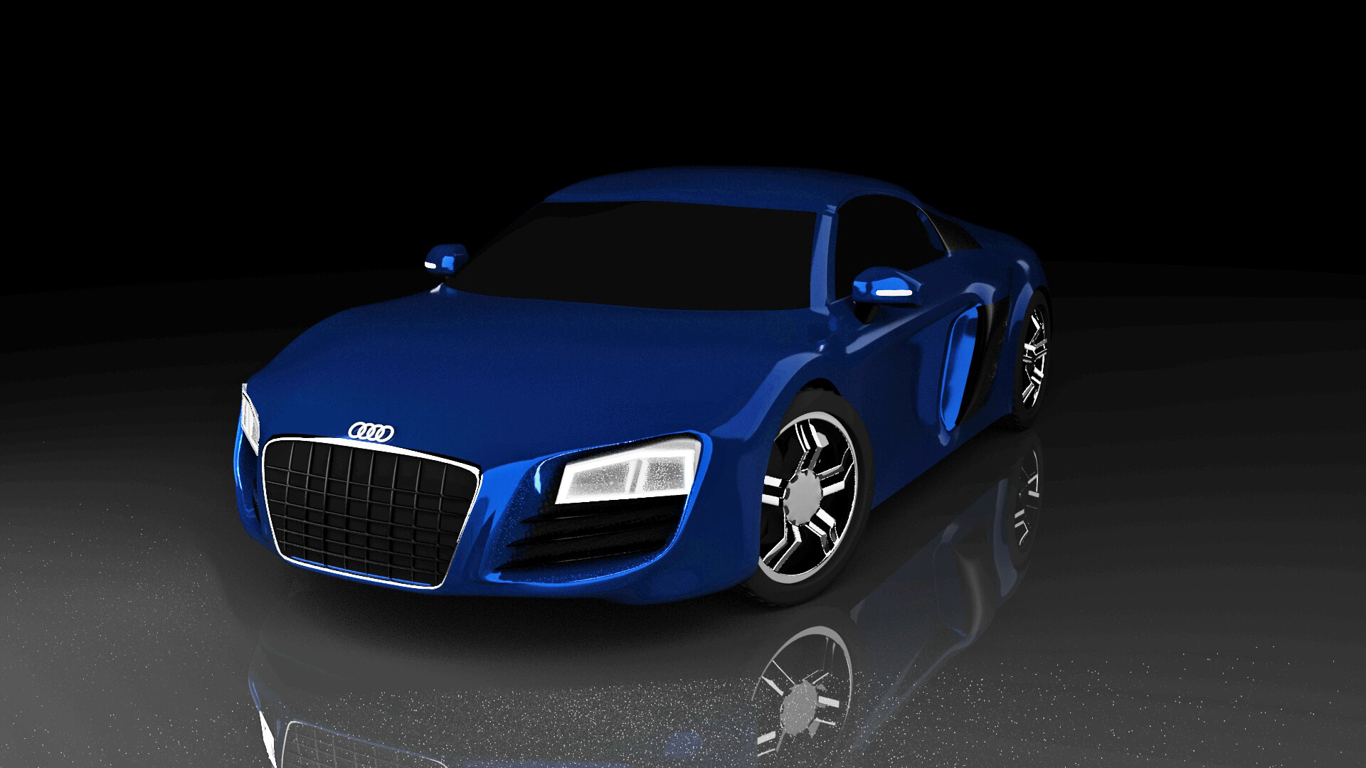 Artstation Audi R8 Allen Mathew