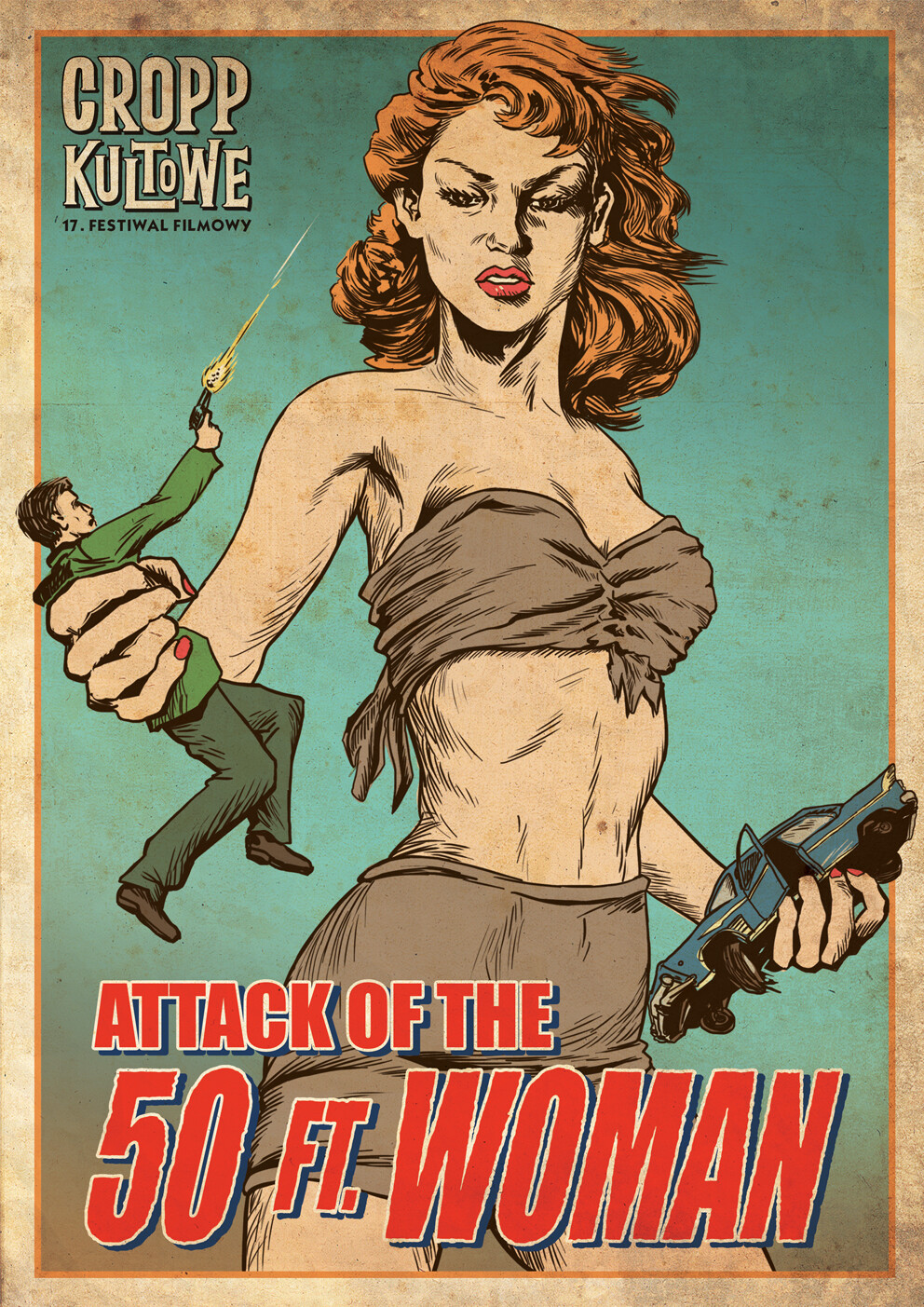 Attack of the 50ft Woman - T-shirt Attack of the 50ft Woman - T-shirt