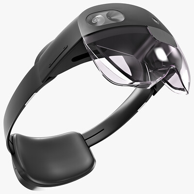 Microsoft HoloLens 2 - 3D model
