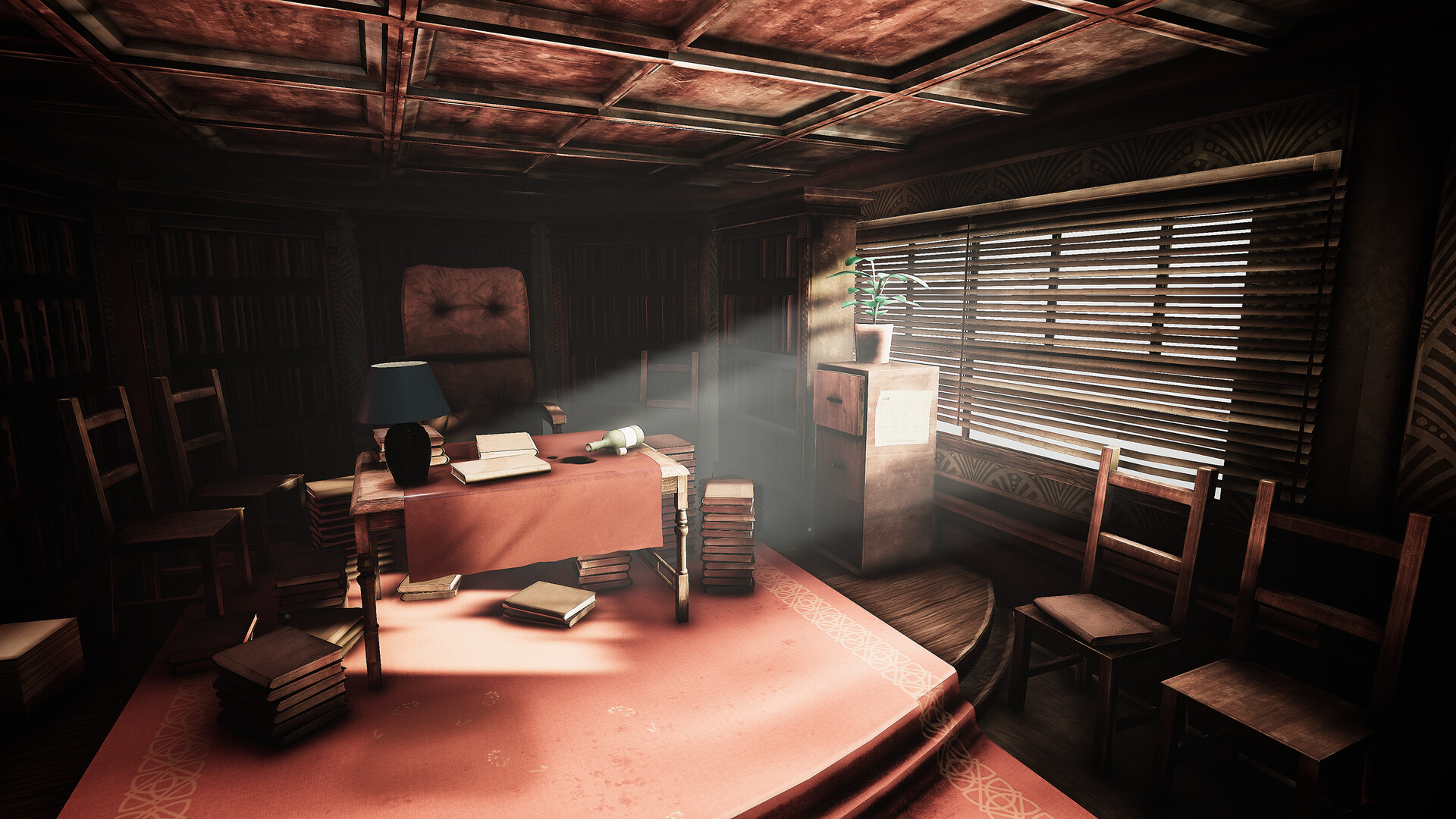 ArtStation Blackwood Mansion Library (Exodus)