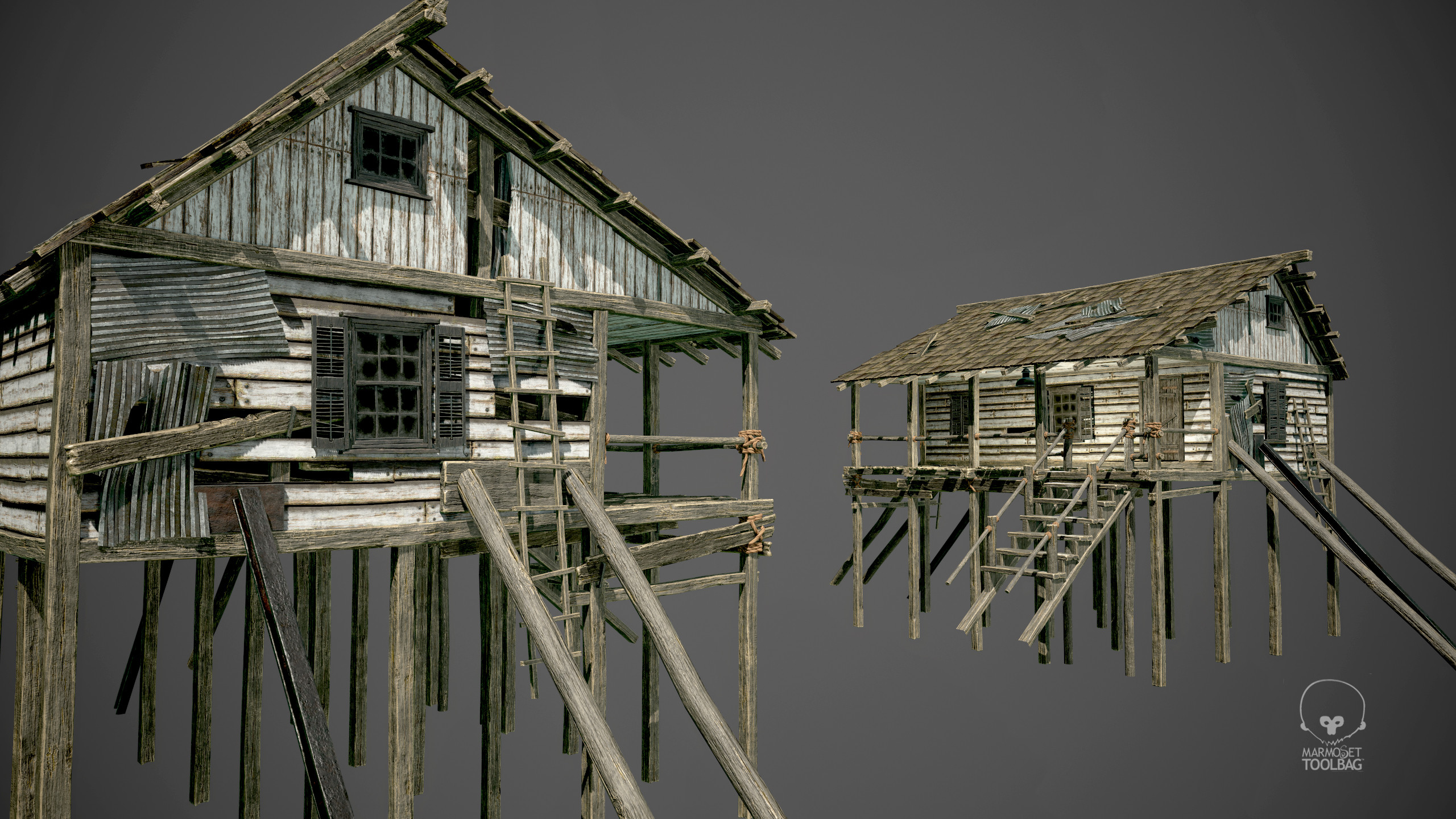 Serhii Lysenko Old Wood House