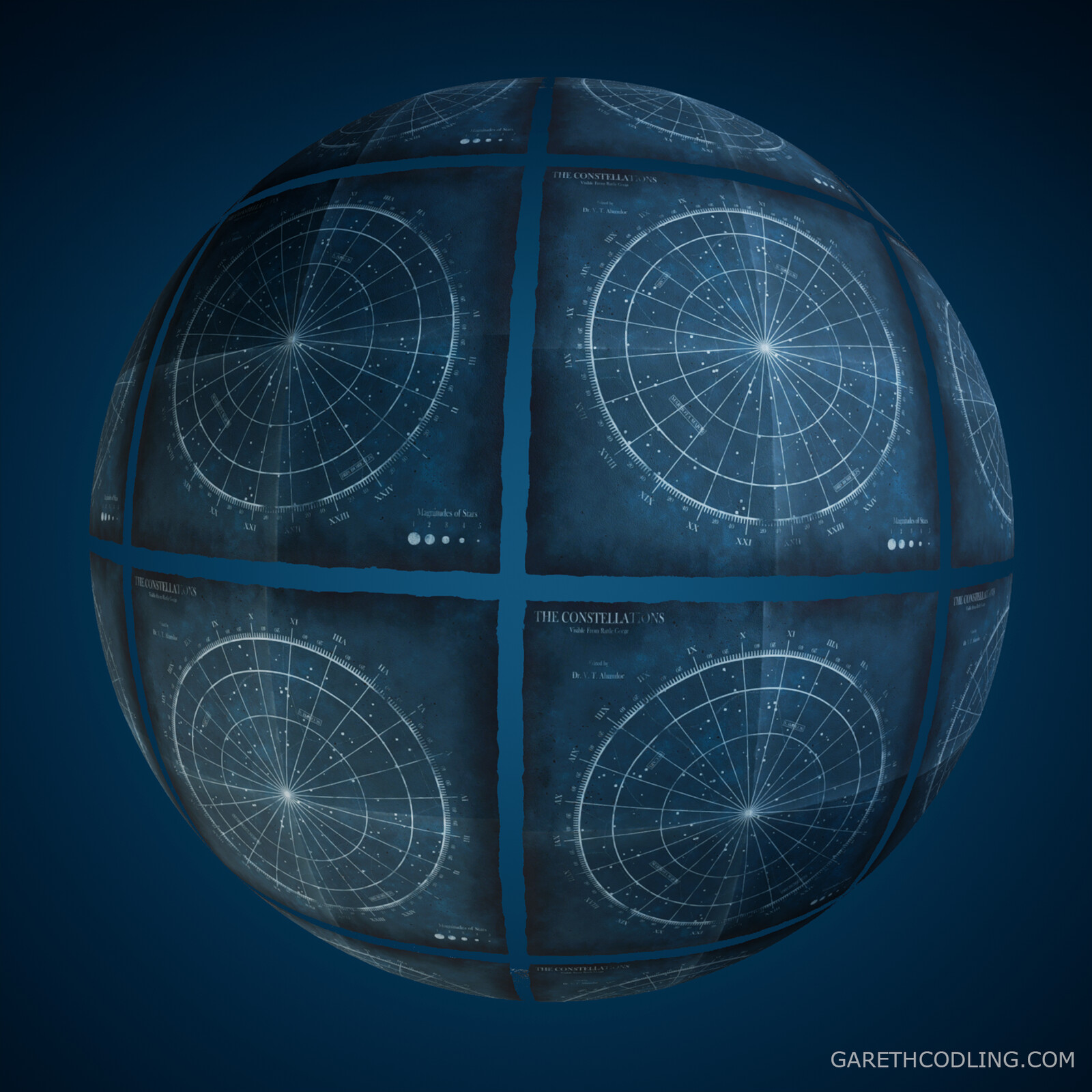 Star Chart Material Ball