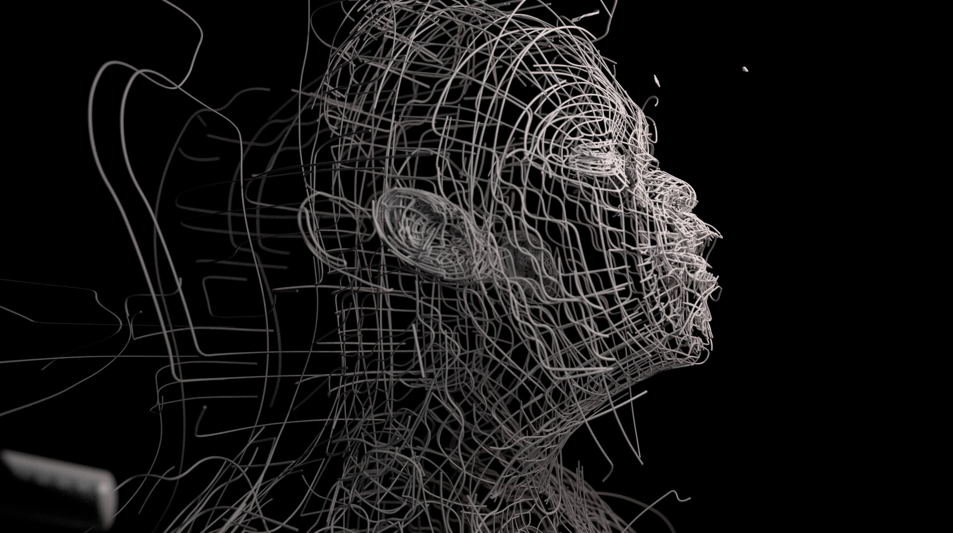 Artstation Abstract Self Portrait Demetrius Dukes