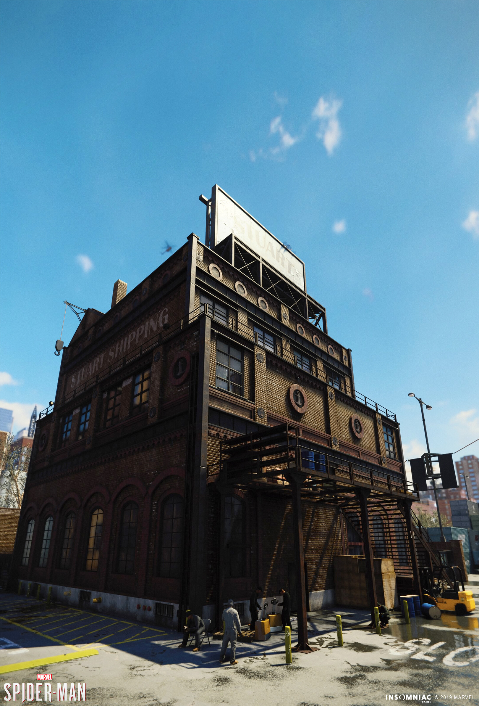 Paul Tran - Marvel’s Spider-Man - Hell’s Kitchen - Docks