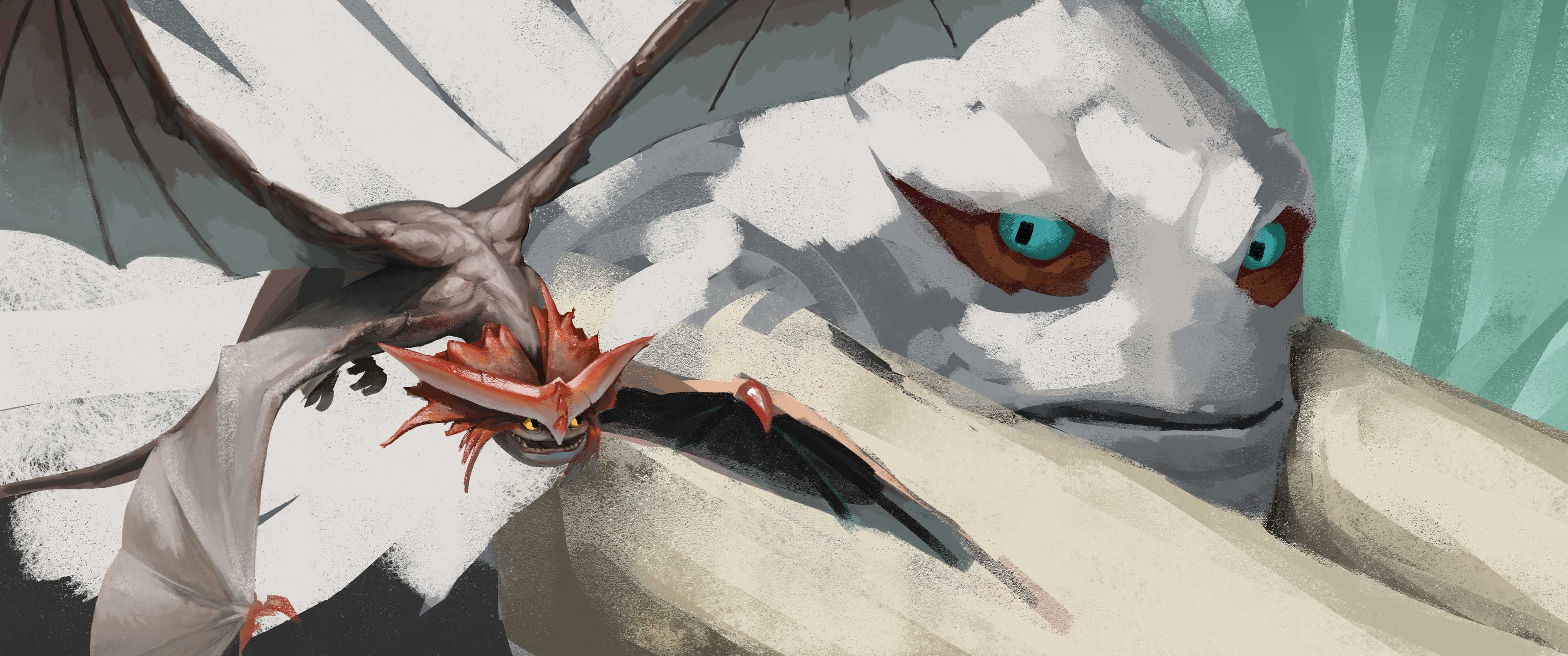 Figuring out Cloudjumper's anatomy!