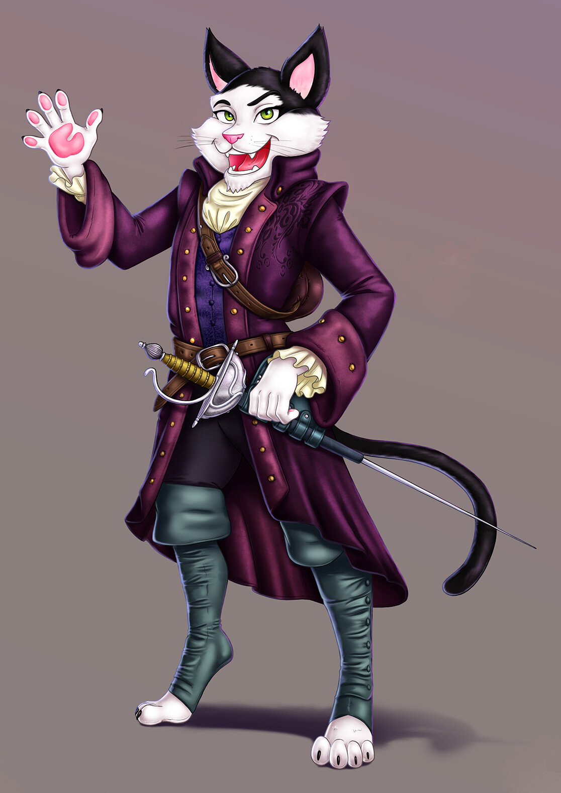 Tabaxi Rogue - Commission