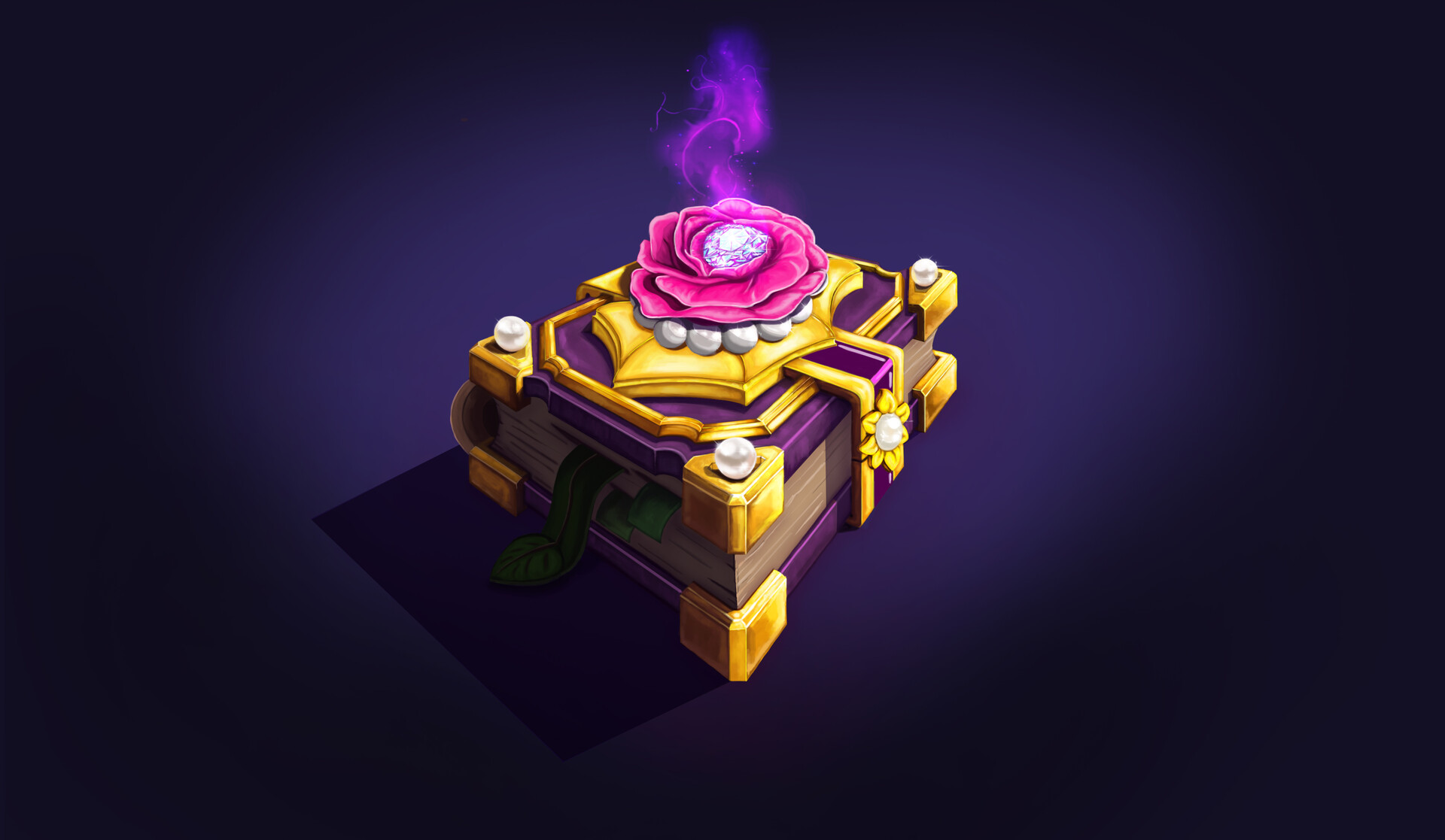 ArtStation Magic book concept art