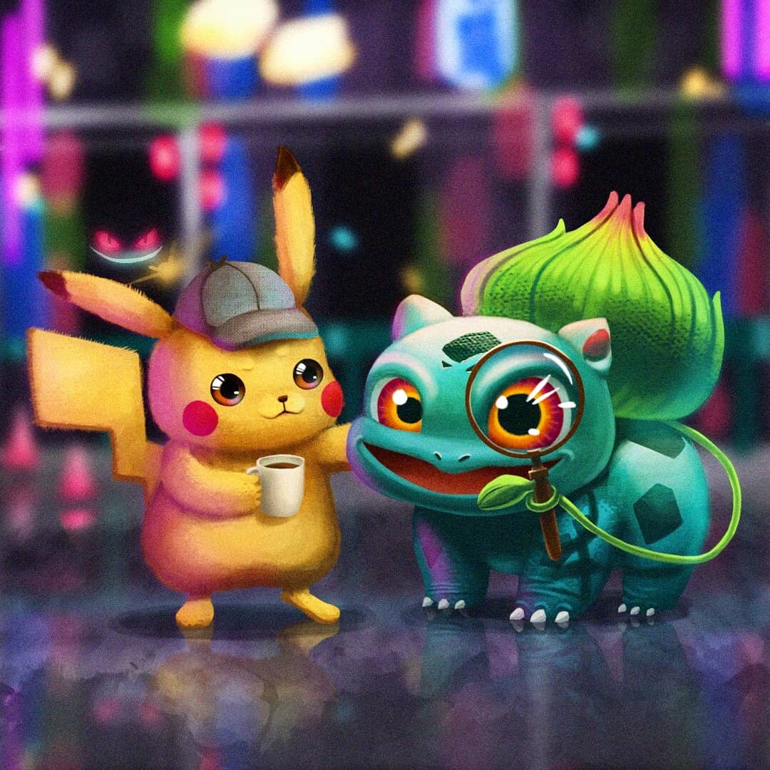 Detective online pikachu bulbasaur