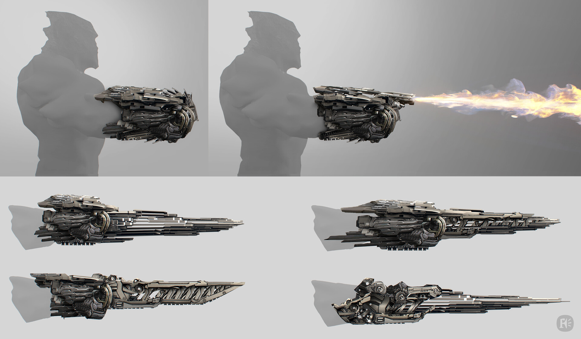 Artstation Avengers Infinity War Cull Obsidian Weapon Design Jonathan Opgenhaffen