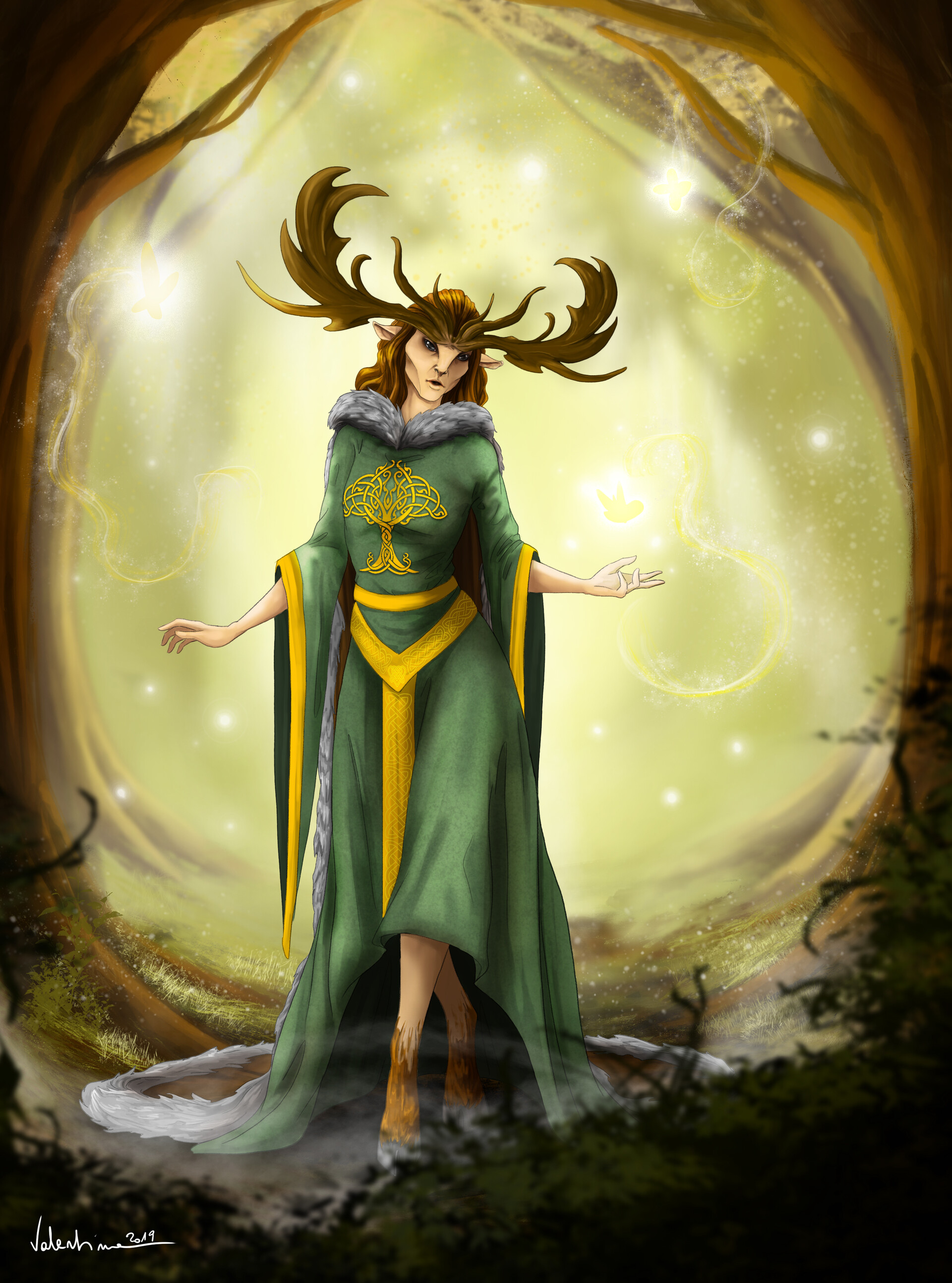 Celtic Goddess Of Nature