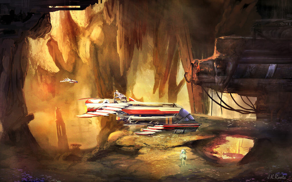 A Sci Fi Artwork I Made Abandoned Mining Facility Pics