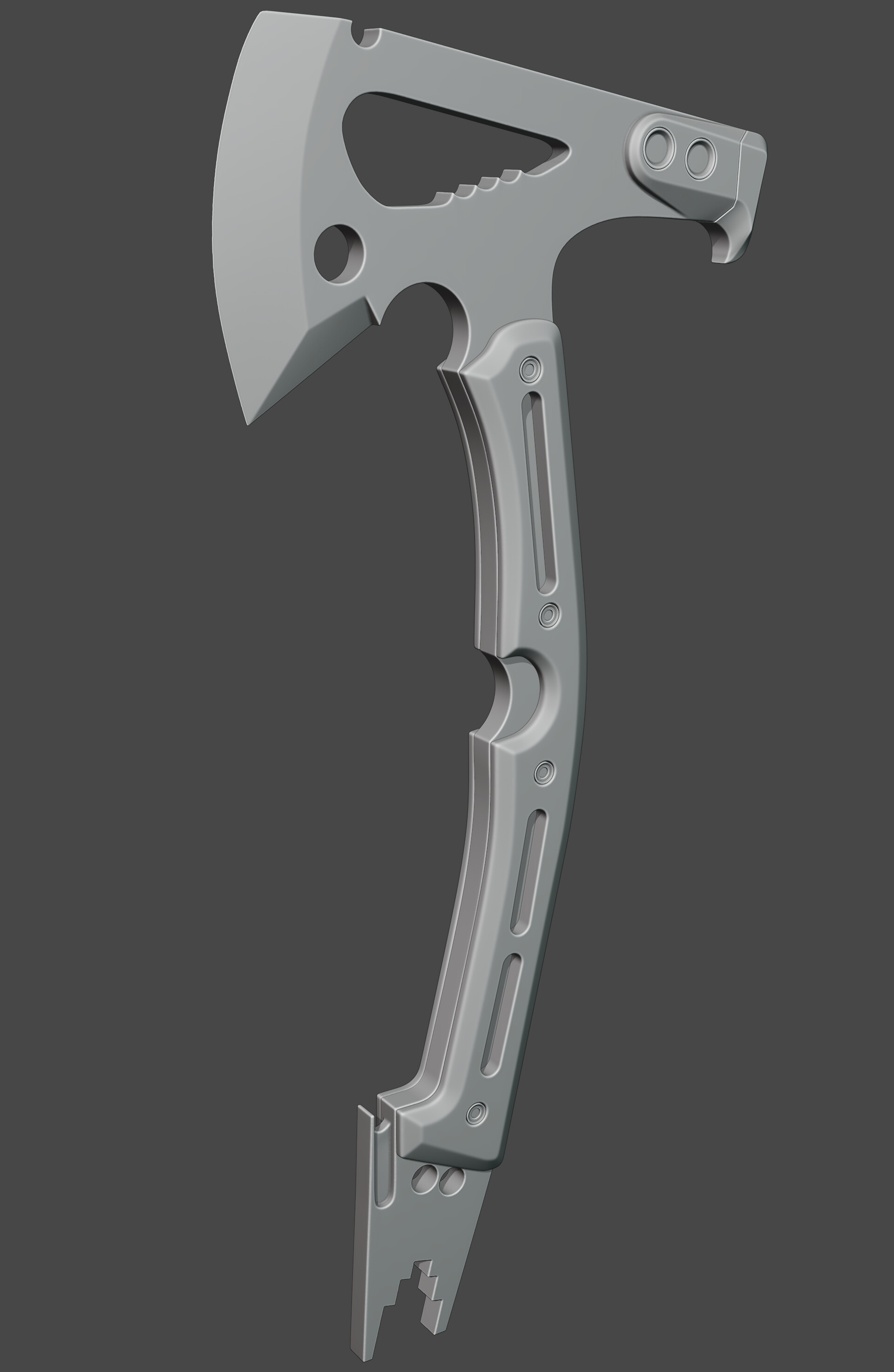 Artstation Modern Axe High Poly Austin L
