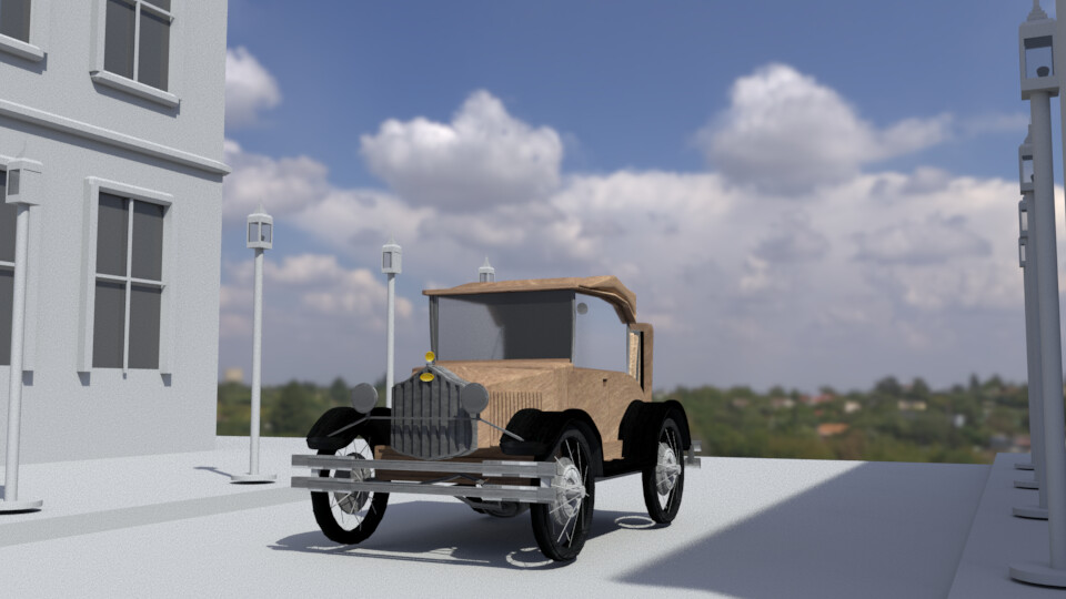 ArtStation - Antique Car