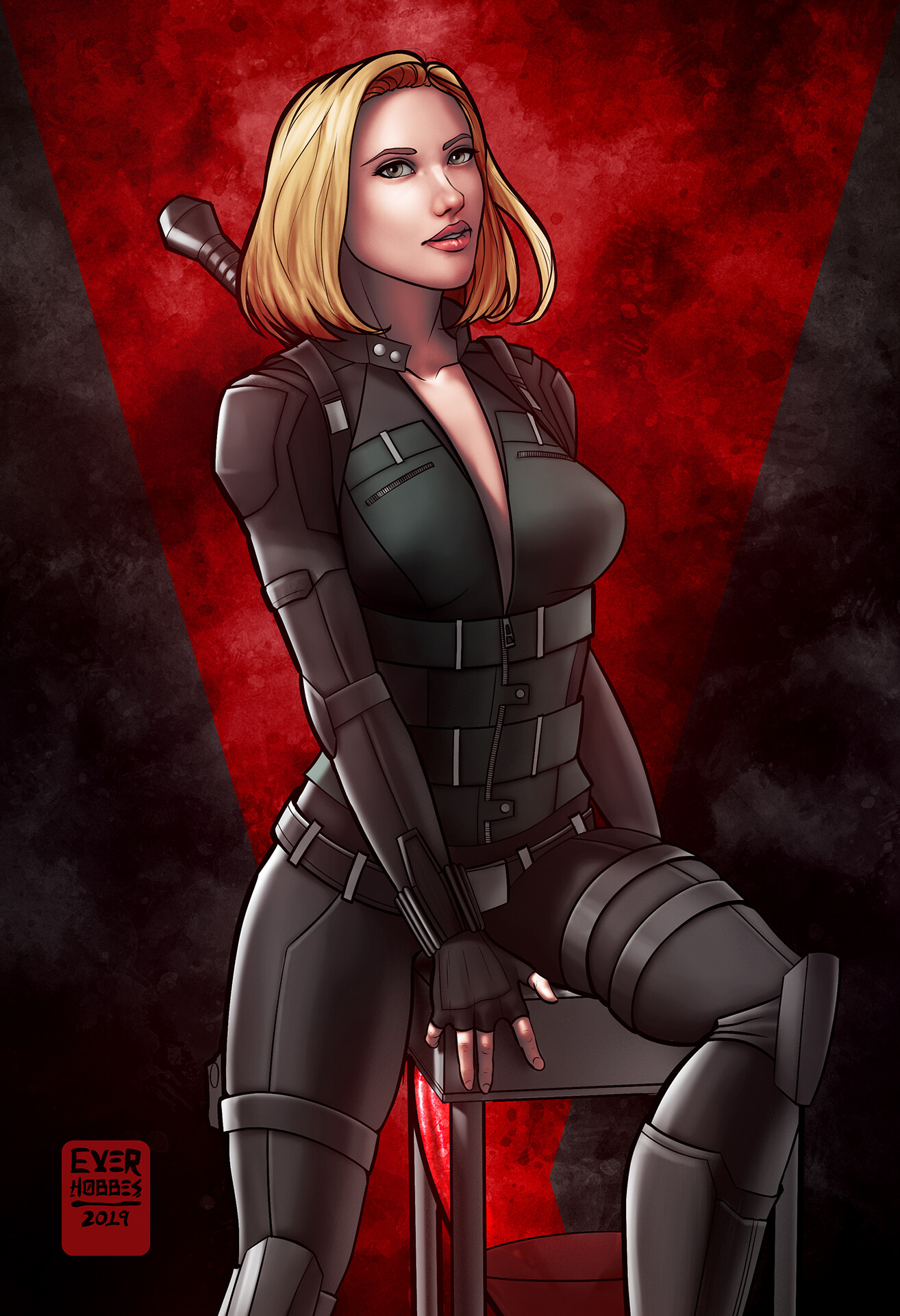 Black widow infinity war discount