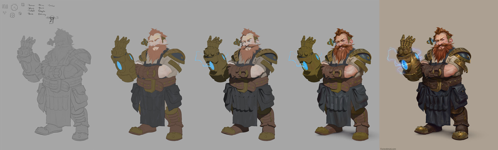 Dwarf Artificer Process