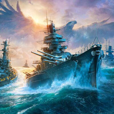 Artstation Wg Spb Wows Wallpaper Japan Carrier Kaga