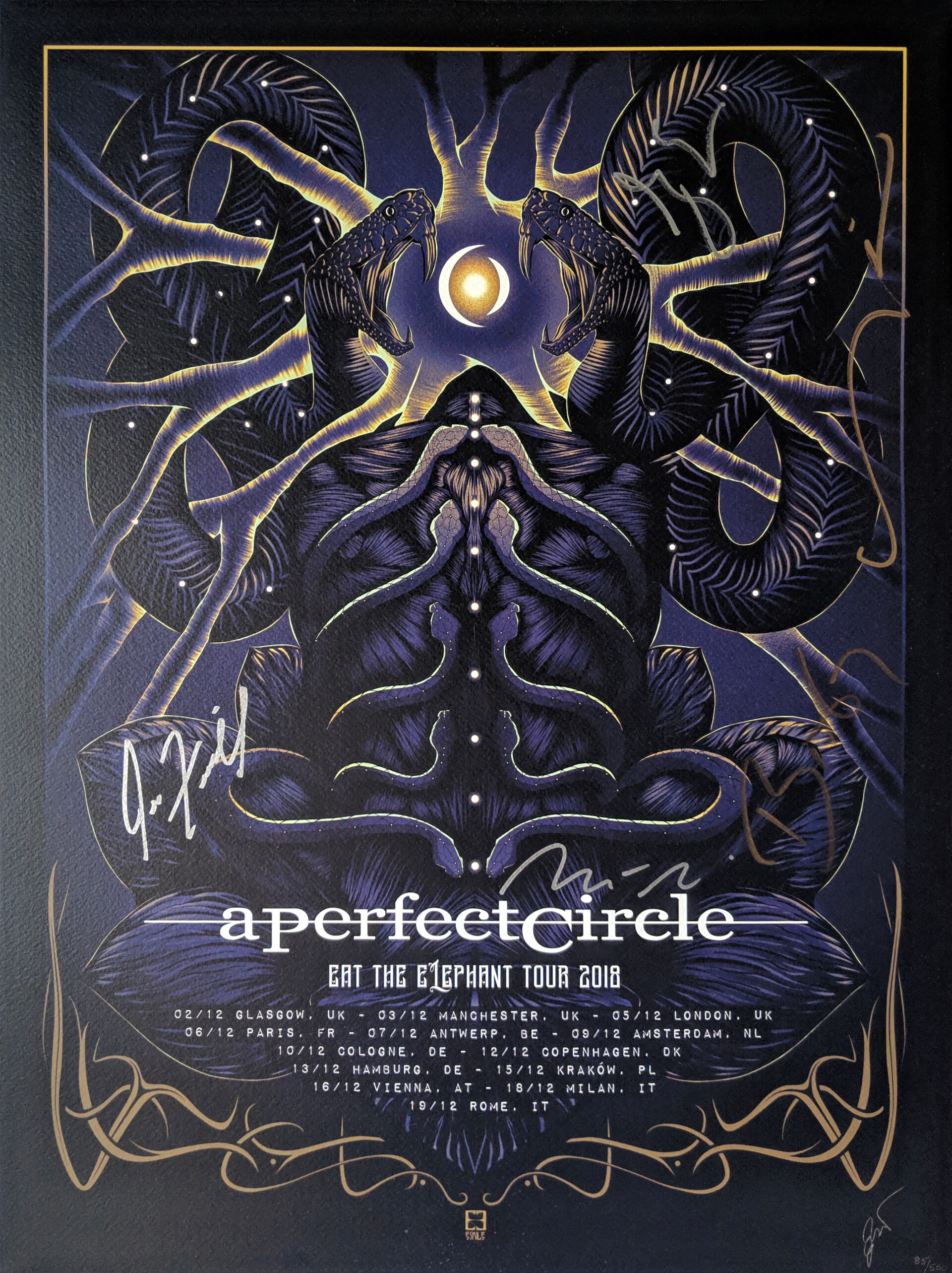 A Perfect Circle Tour Poster 2022 List