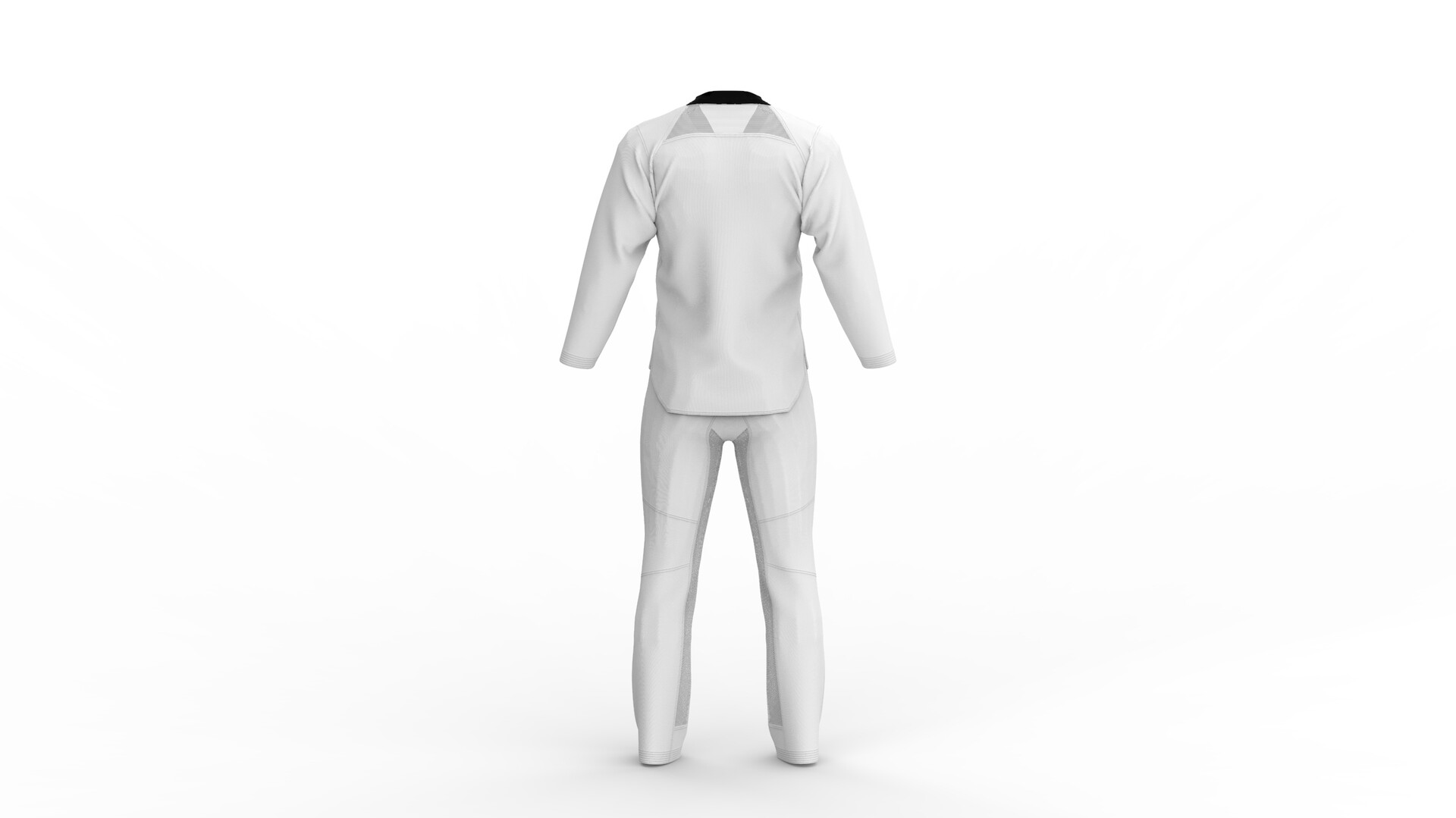 pix Taekwondo Uniform Back none